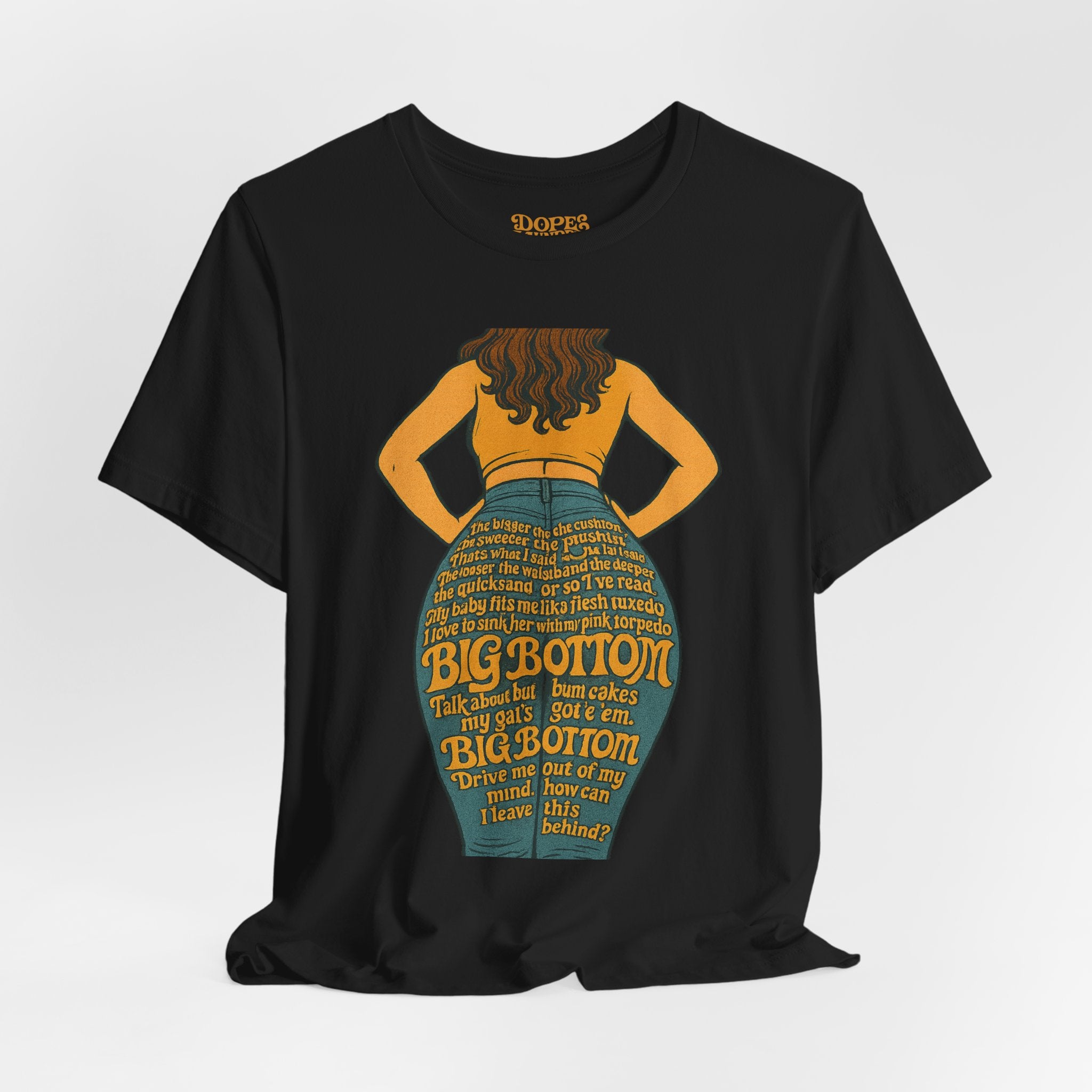 Big Bottom Tee — Funny Graphic T-Shirt