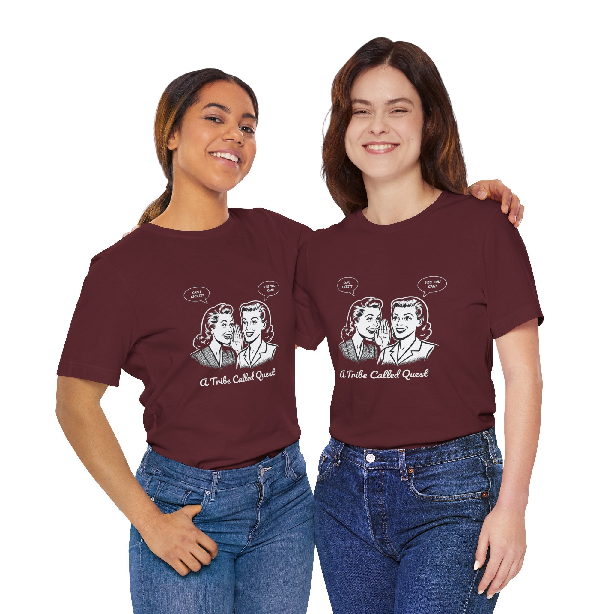 Can I Kick It? vintage 50s Housewife - hip-hop tribute (Unisex Tee)