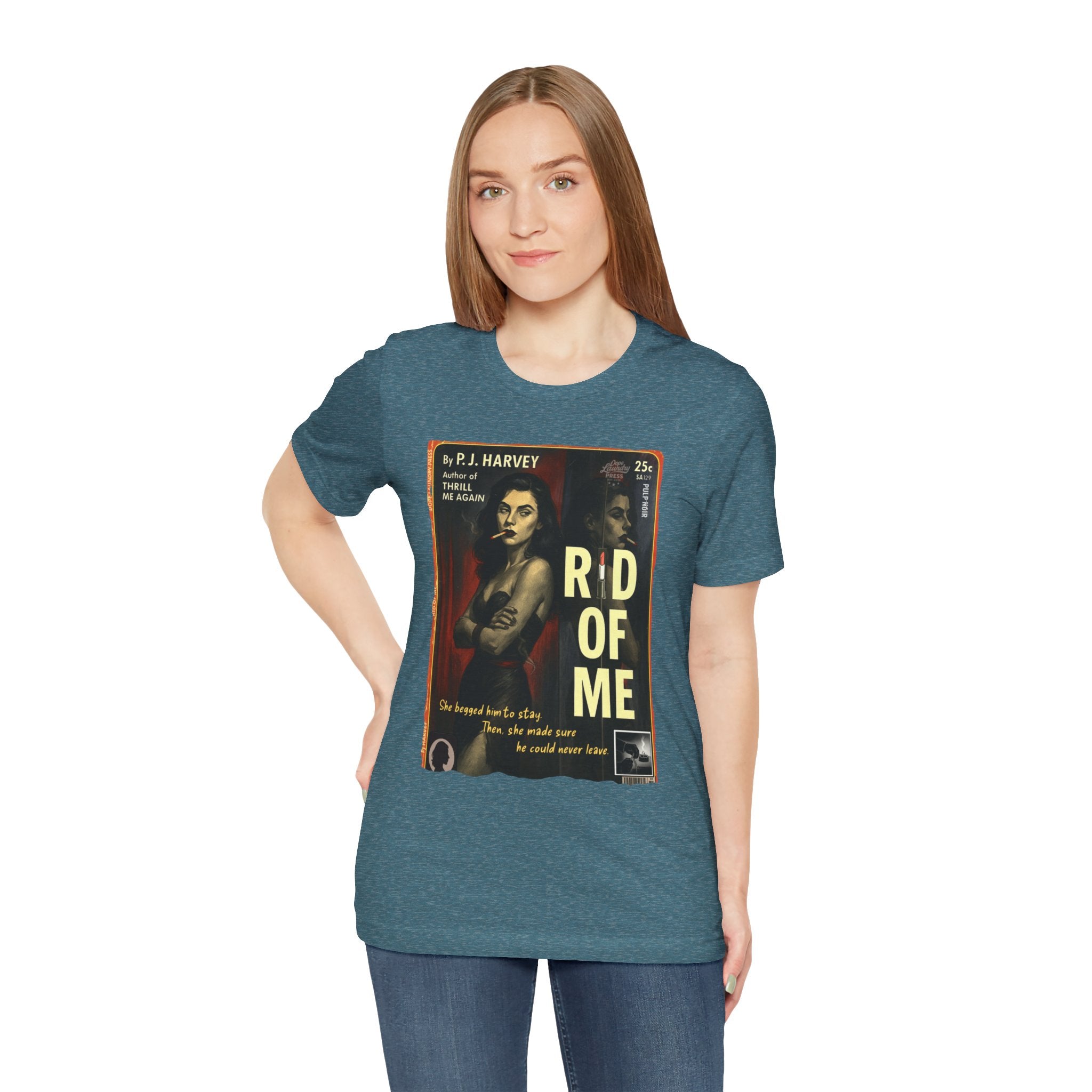 PJ Harvey - Rid of Me - Pulp-Noir Book Cover Tee