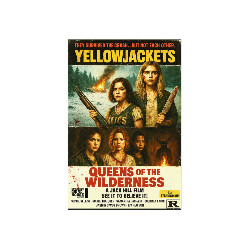 Yellowjackets: Queens of the Wilderness Grind House Inspired Print Unique Gift for Film Lovers, Home Aesthetic