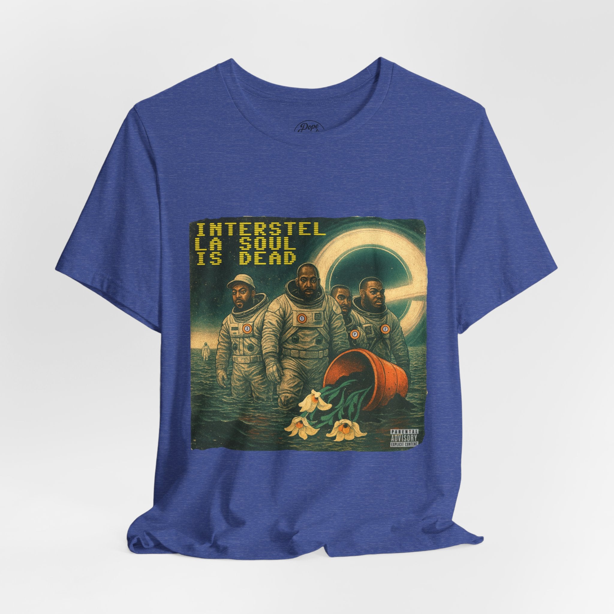 Interstell La Soul is Dead Unisex Tee - Sci-Fi Inspired Hip Hop Tribute Jersey Shirt
