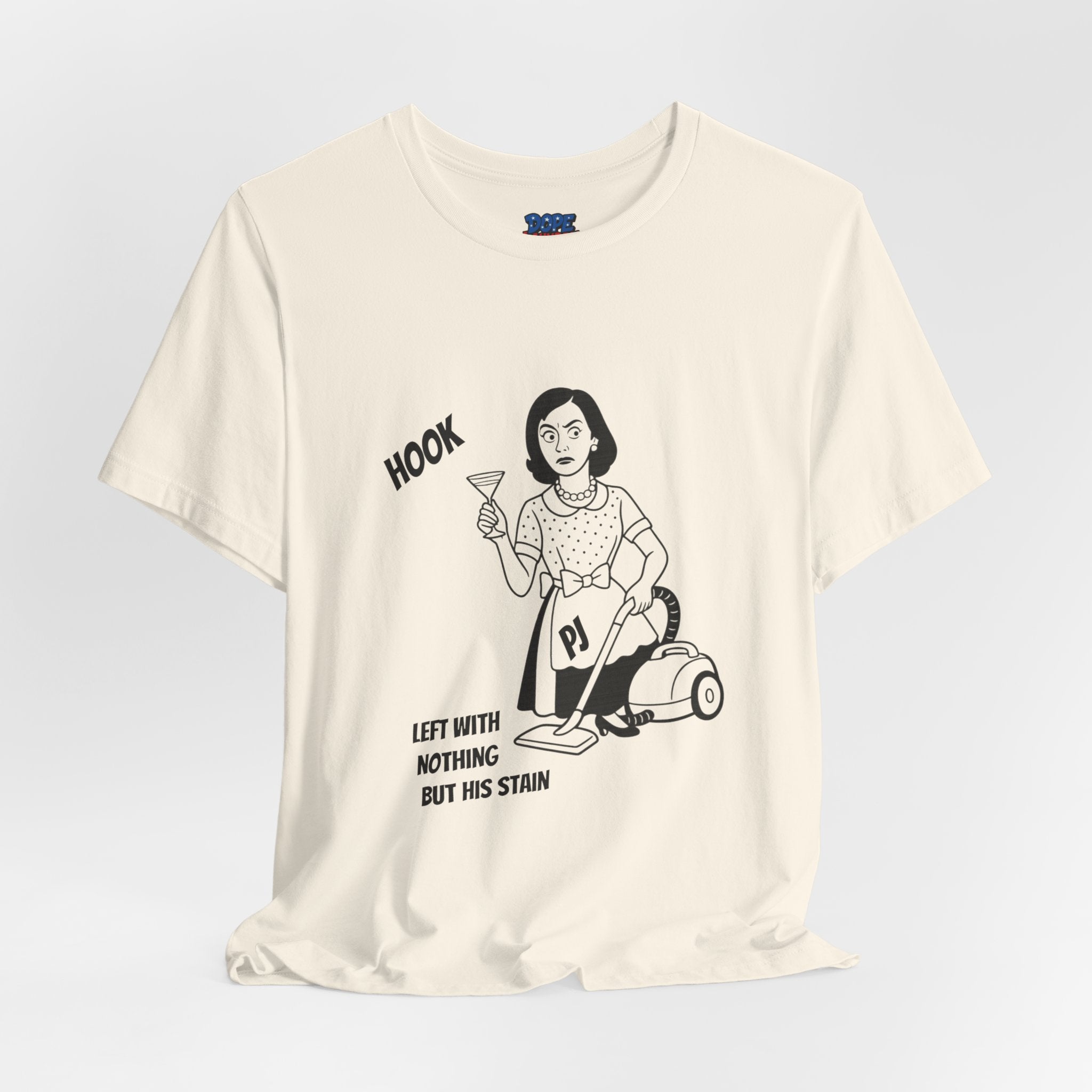 PJ Harvey "Left with nothing but his stain" (Rid of Me collection) - Unisex Jersey Short Sleeve Tee