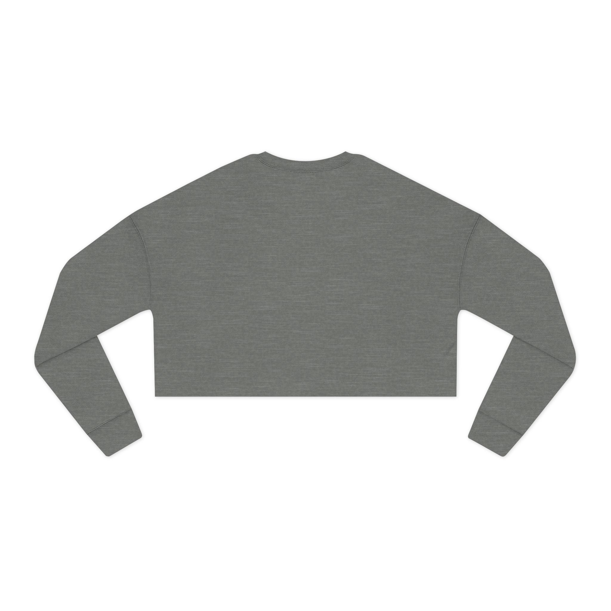 cold silence - cropped sweatshirt
