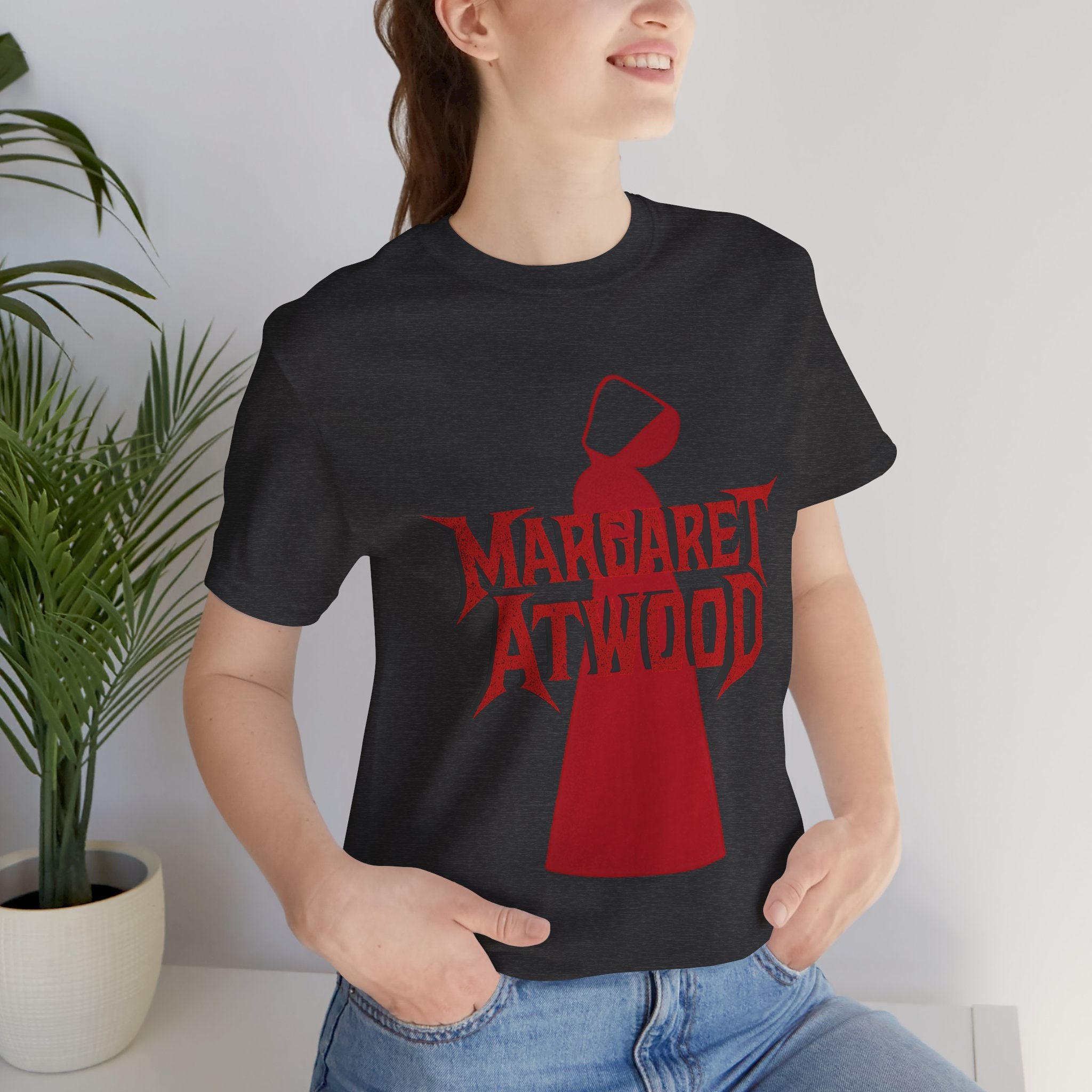 Margaret Atwood "Heavy Lit" Vintage Graphic T-Shirt