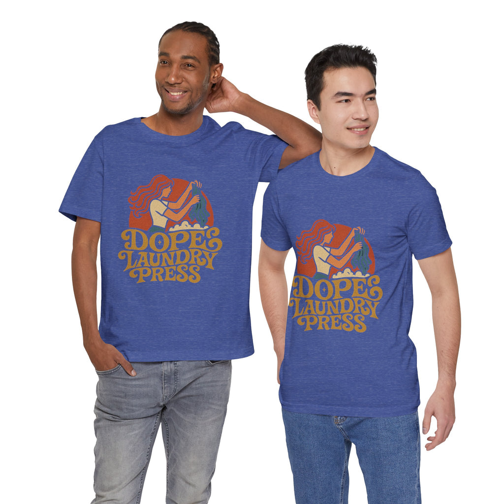 Dope Laundry Press 60s Logo Tee — Vintage Graphic T-Shirt