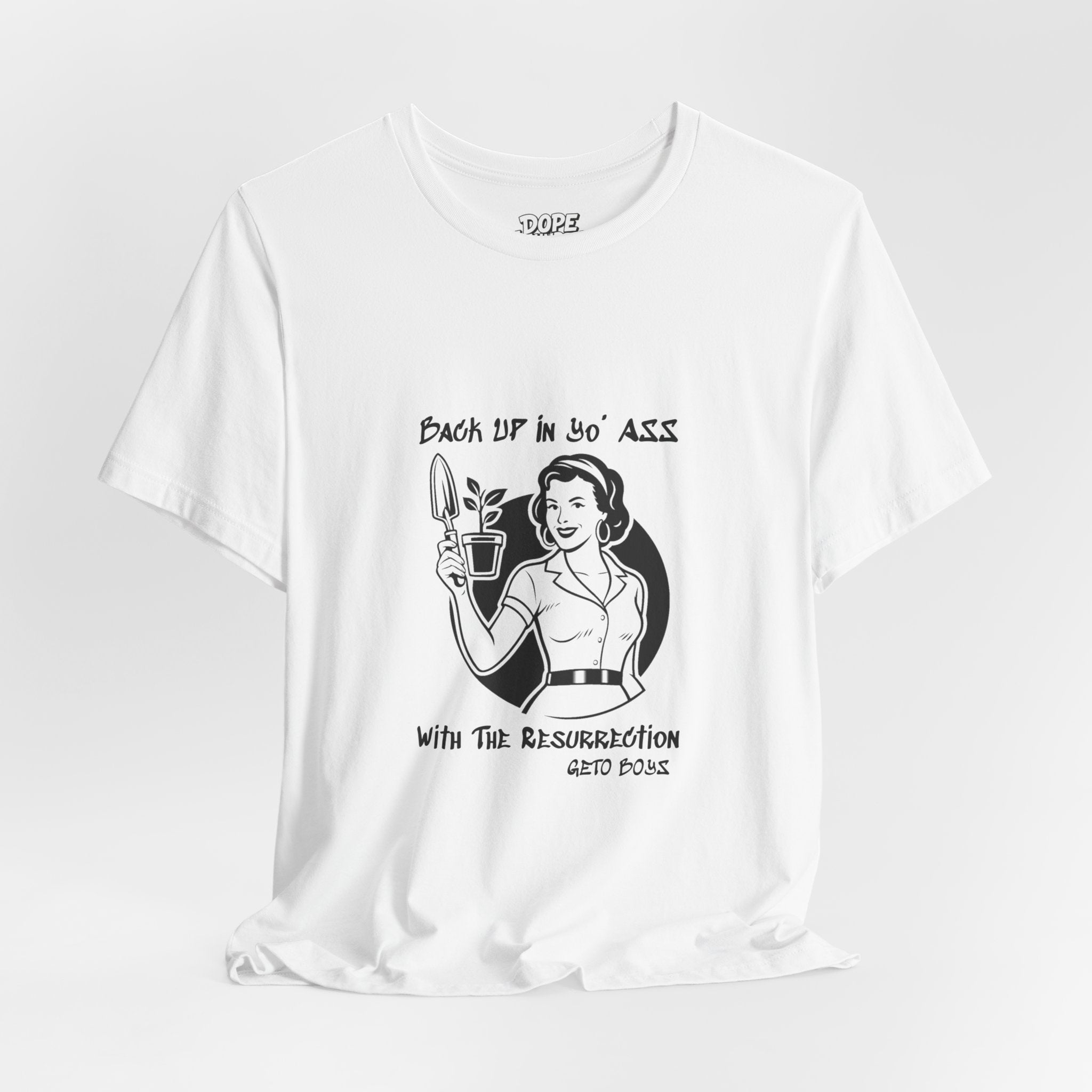 Geto Boys Music Mash-up/ Vintage 50s Housewife - "Resurrection" Unisex Tee