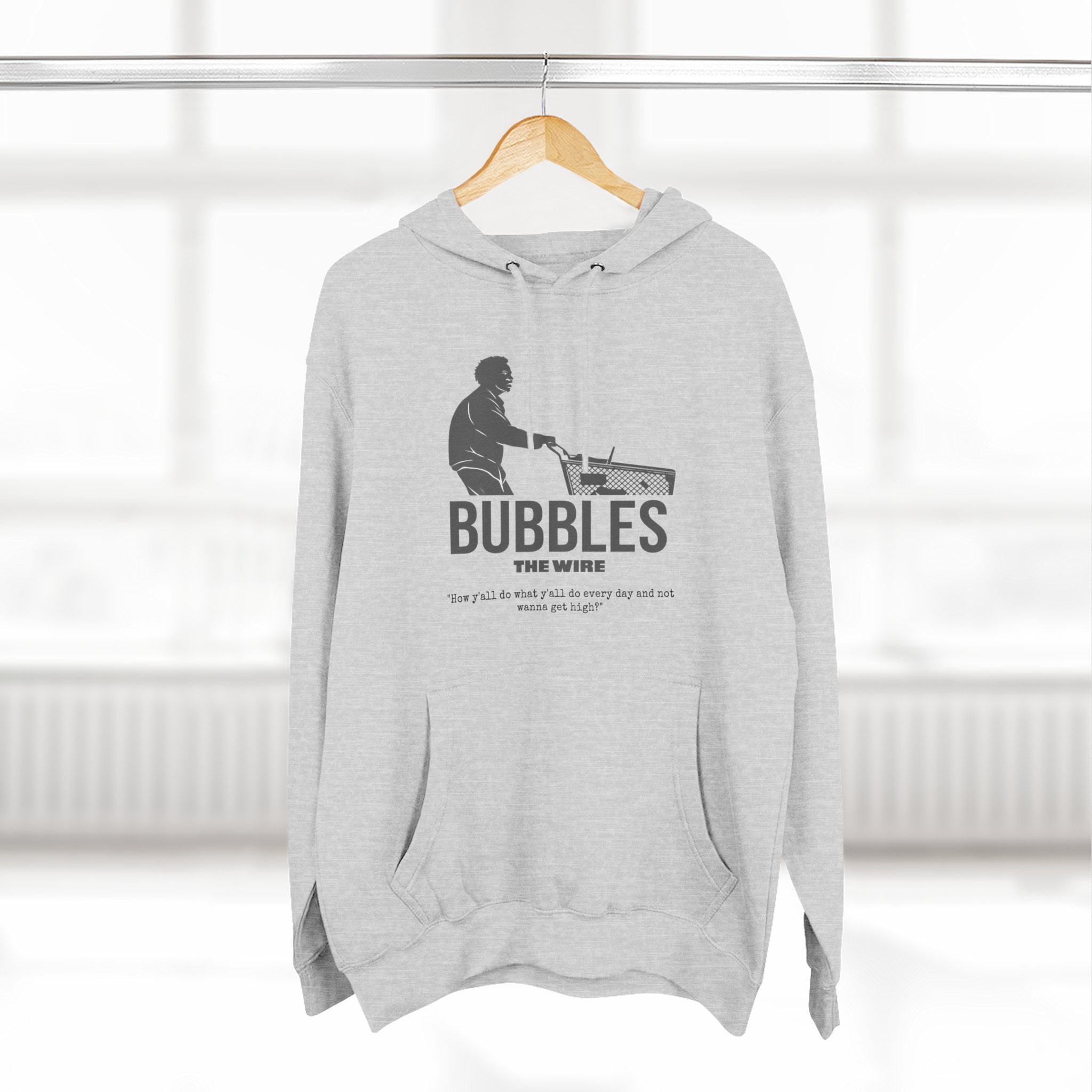 Bubbles 'How y'all do what you do' Fleece Hoodie (The Wire)- Street-wear, Casual Fashion