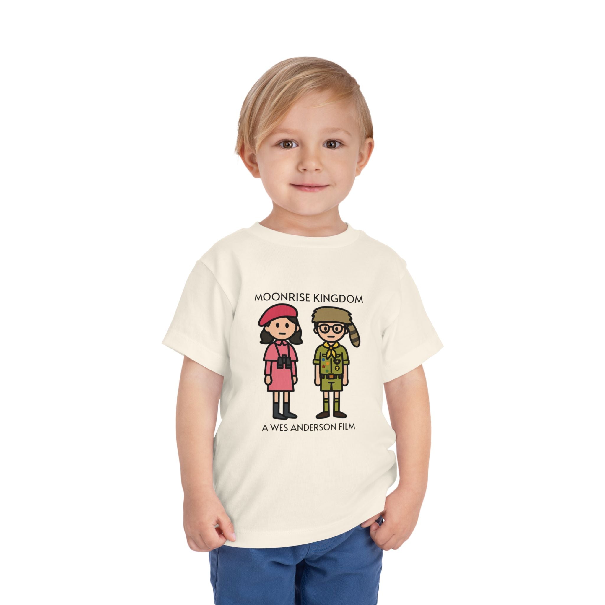 Toddler Tee - Moonrise Kingdom - Wes Anderson films - Retro Graphic Kids Shirt