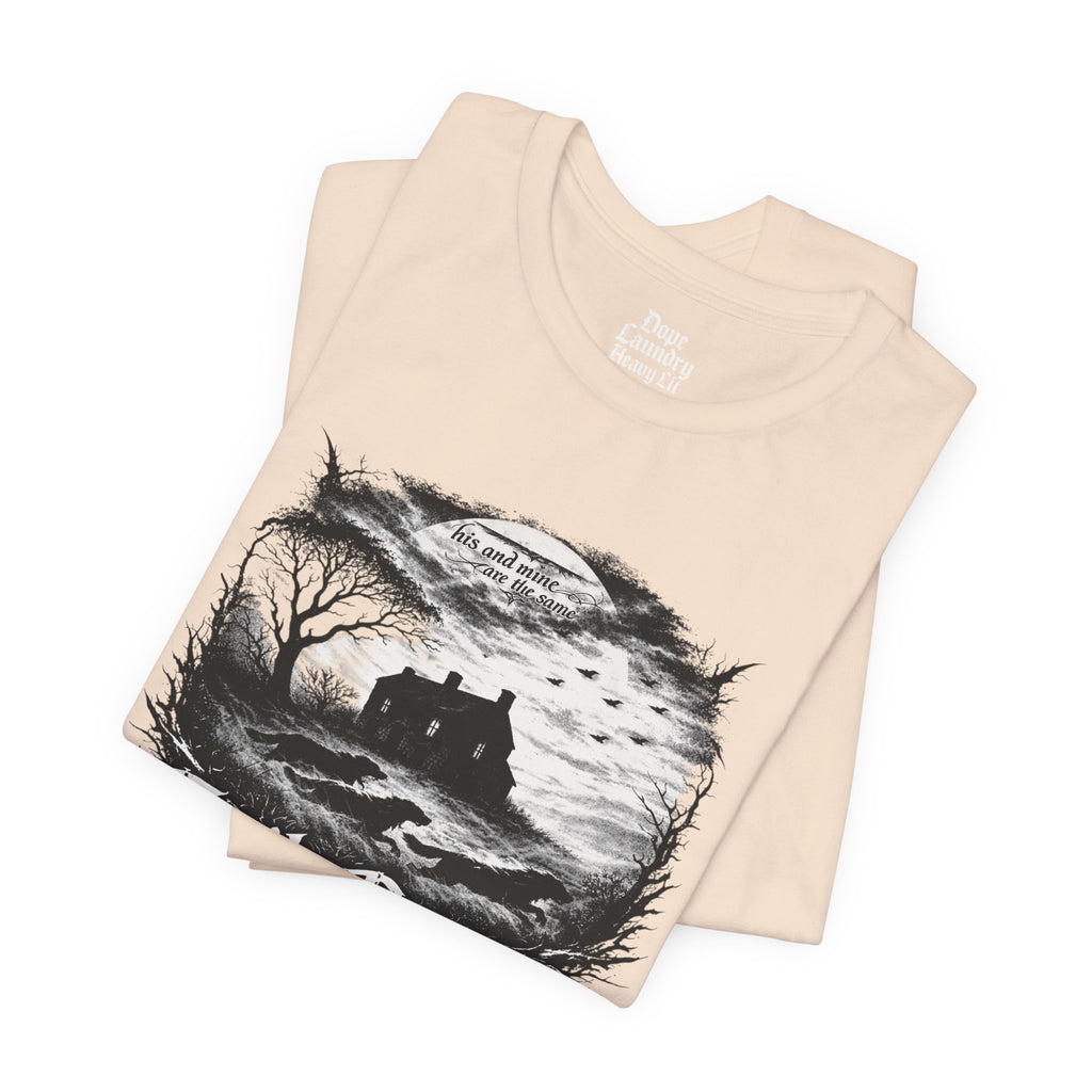 Emily Brontë Vintage Heavy Metal Graphic Tee — Literary Goth T-Shirt