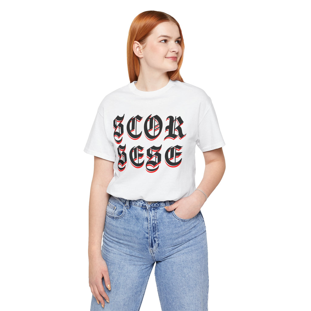 Scorsese Tribute - Old English Cult Movies Tee