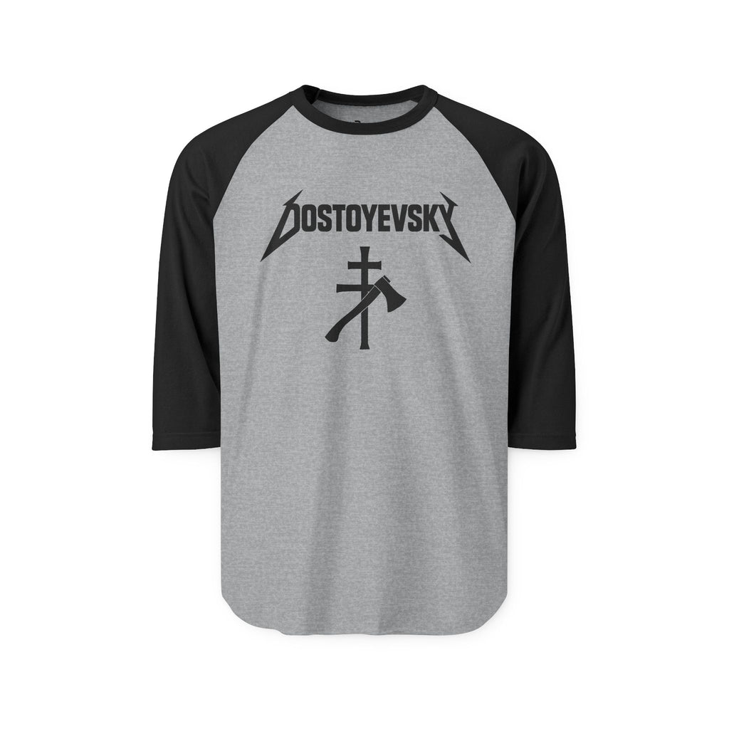 Dostoyevsky Heavy Metal Raglan Shirt — Literary Band Tee