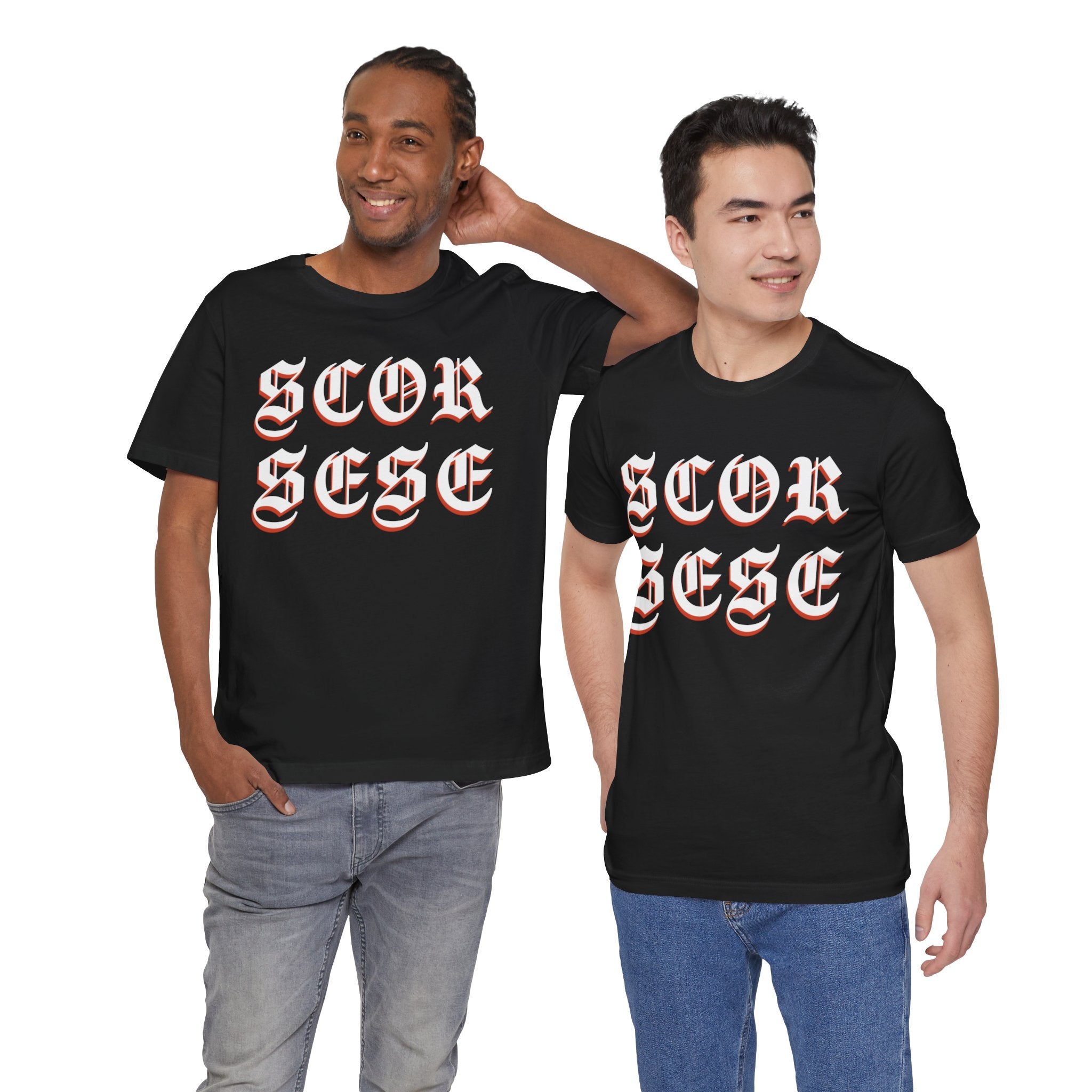 Scorsese Tribute - Old English Cult Movies Tee
