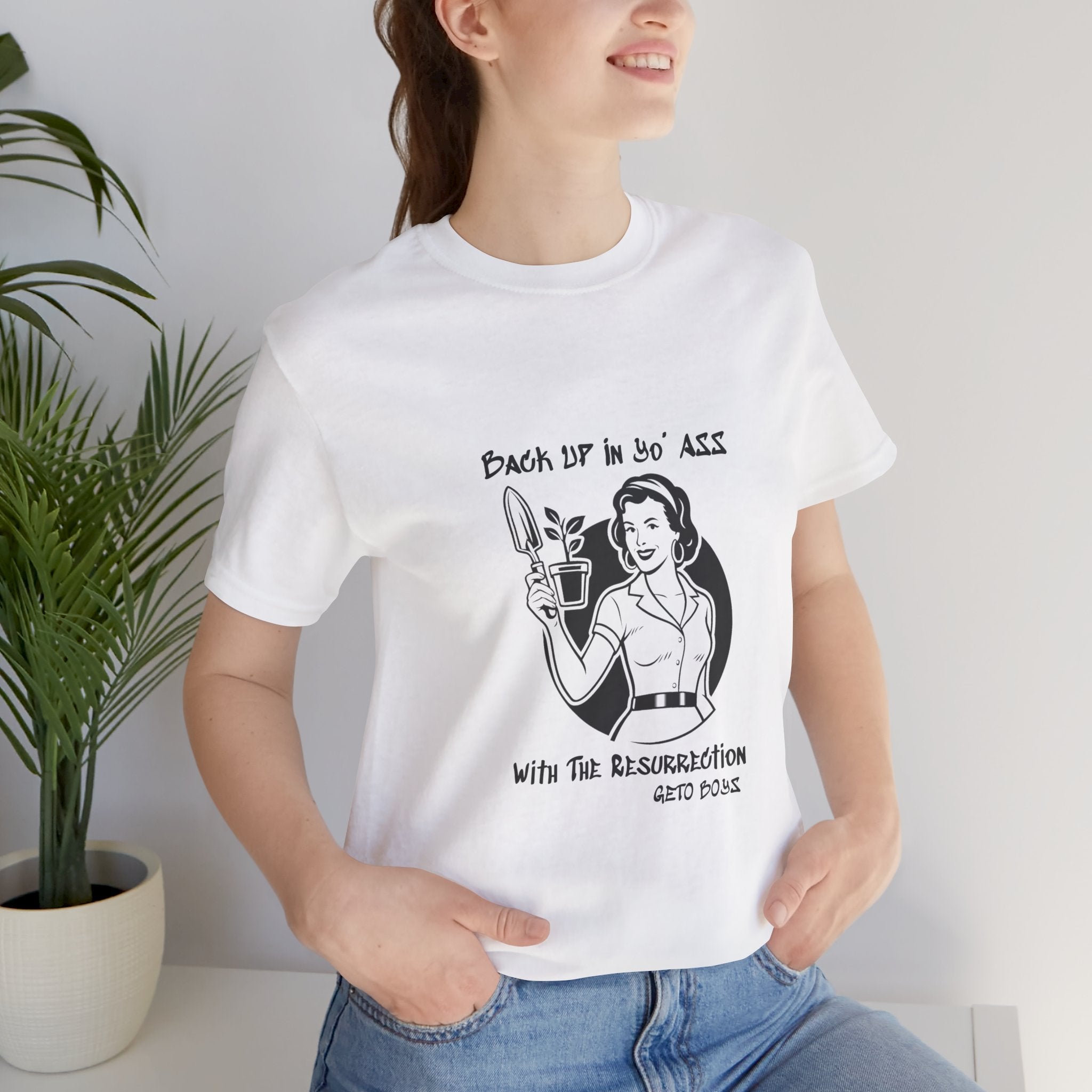Geto Boys Music Mash-up/ Vintage 50s Housewife - "Resurrection" Unisex Tee