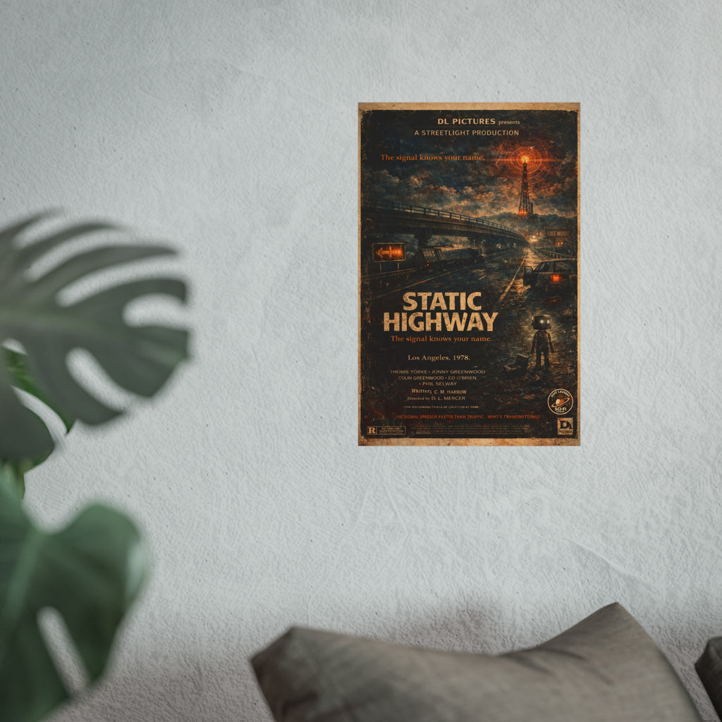 Static Highway -- Fine Art Print