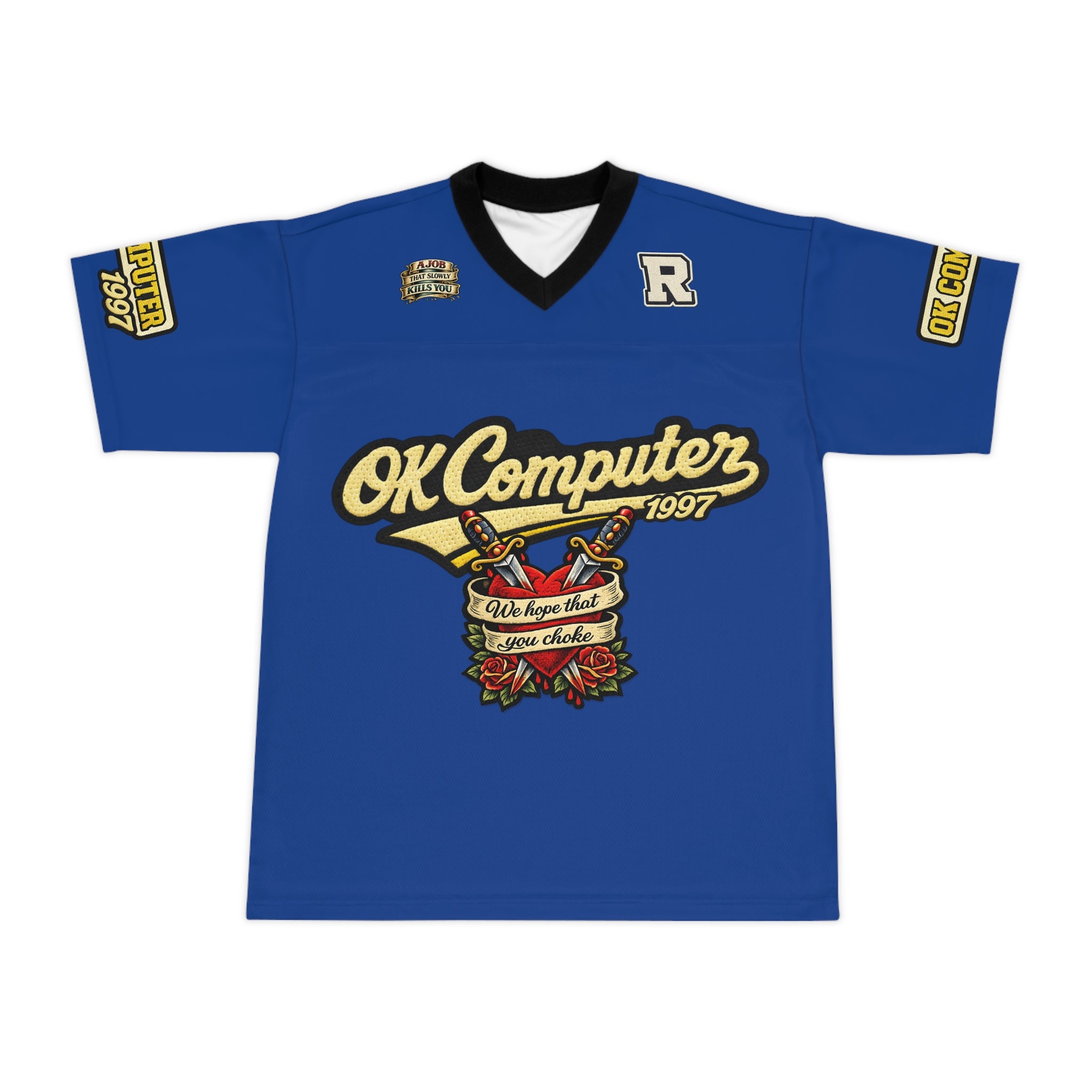 ok computer - football jersey