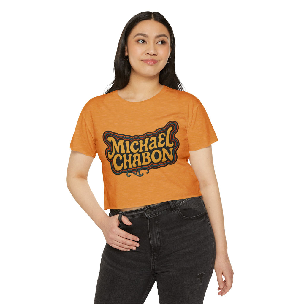 Michael Chabon Prog-Rock Festival Women's Crop Top