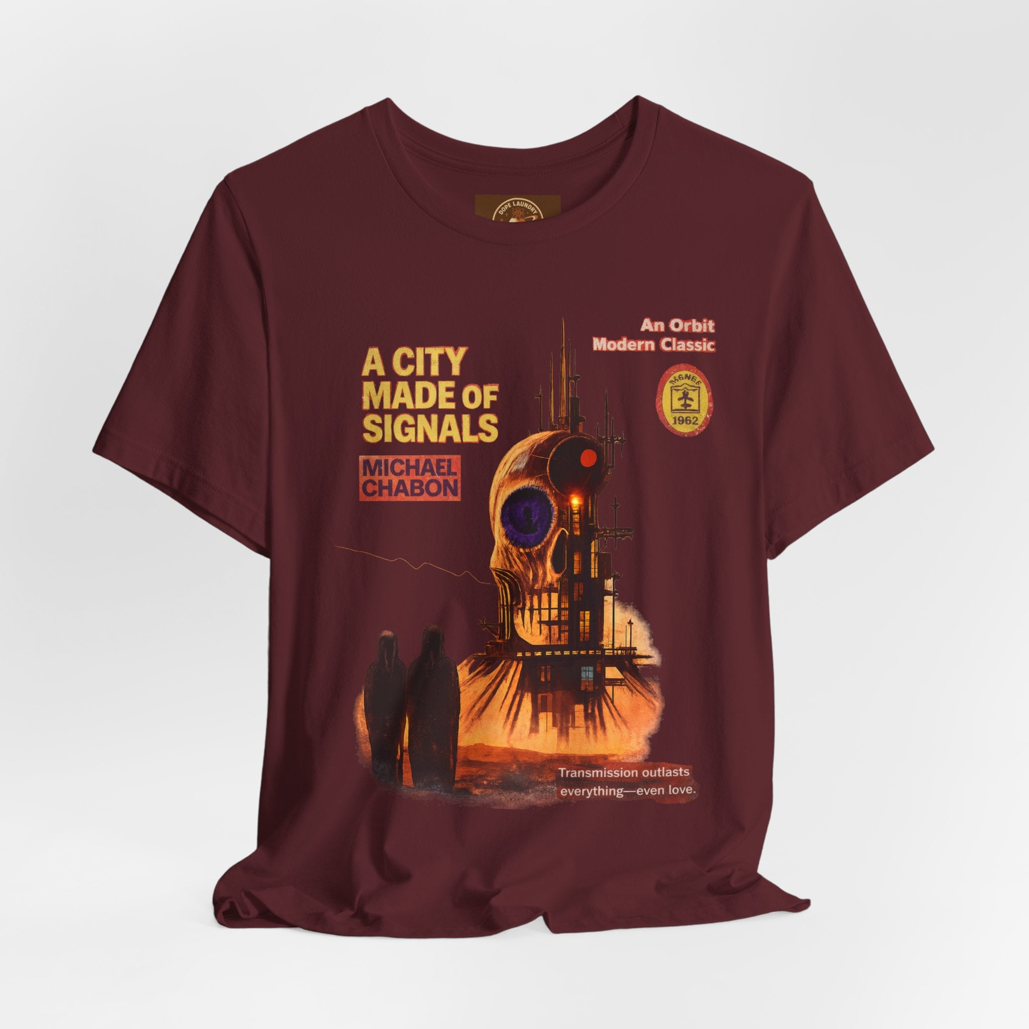 Michael Chabon - Sci-fi Book Cover (variant) - Vintage Graphic T-Shirt