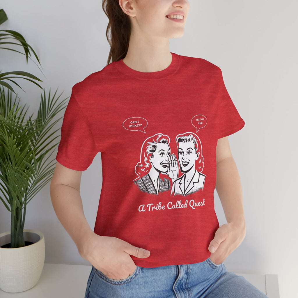 Can I Kick It? vintage 50s Housewife - hip-hop tribute (Unisex Tee)