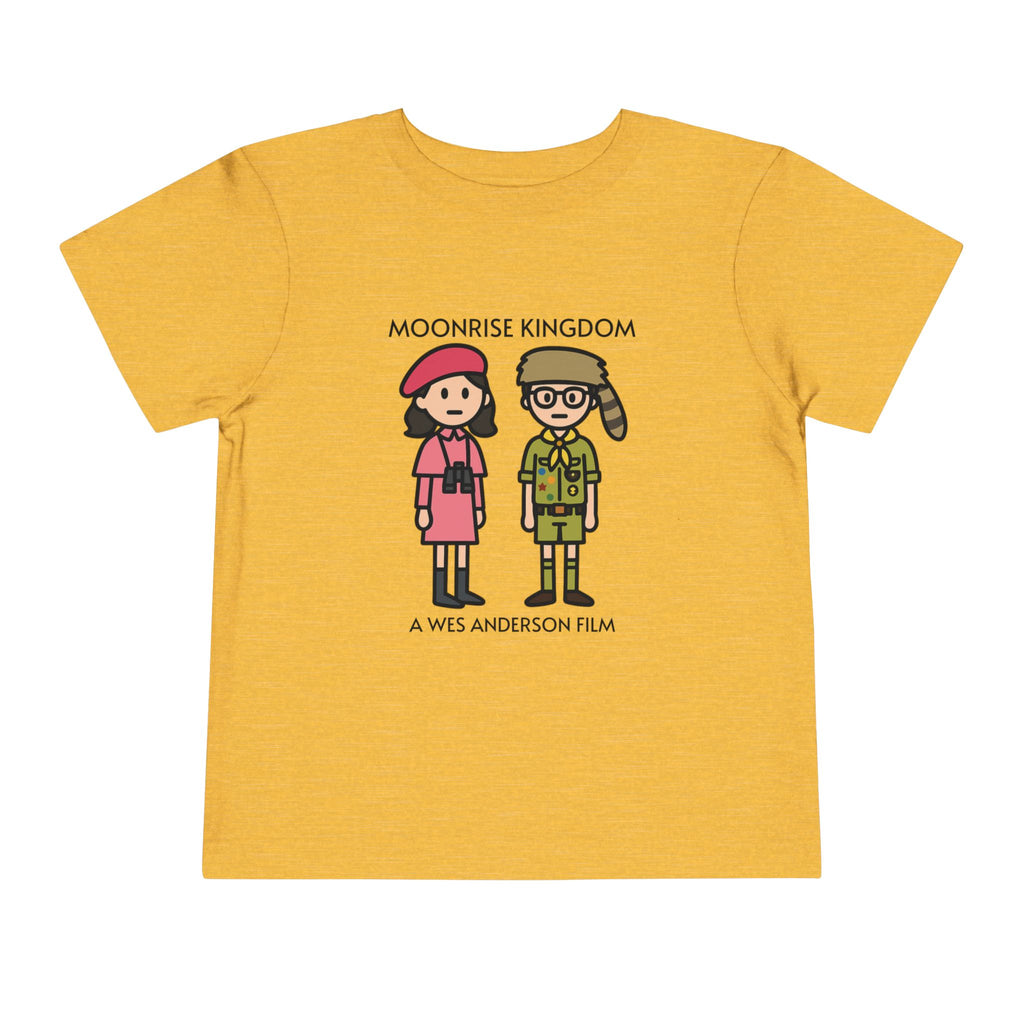 Toddler Tee - Moonrise Kingdom - Wes Anderson films - Retro Graphic Kids Shirt
