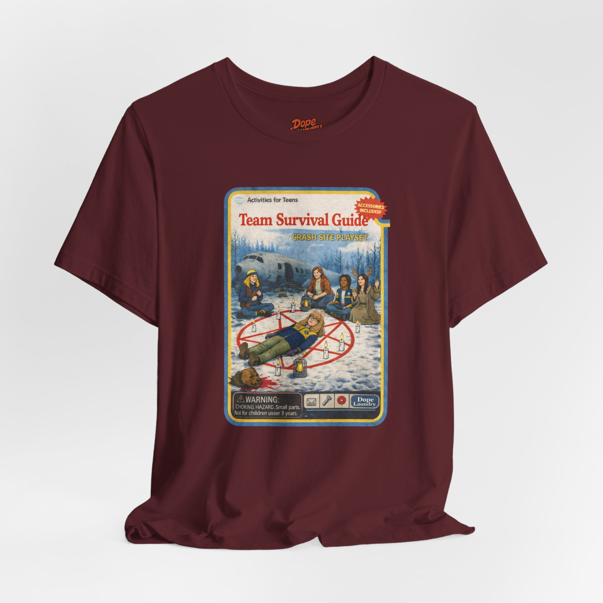 Yellowjackets "Team Survival Guide" Vintage TV Show Tee