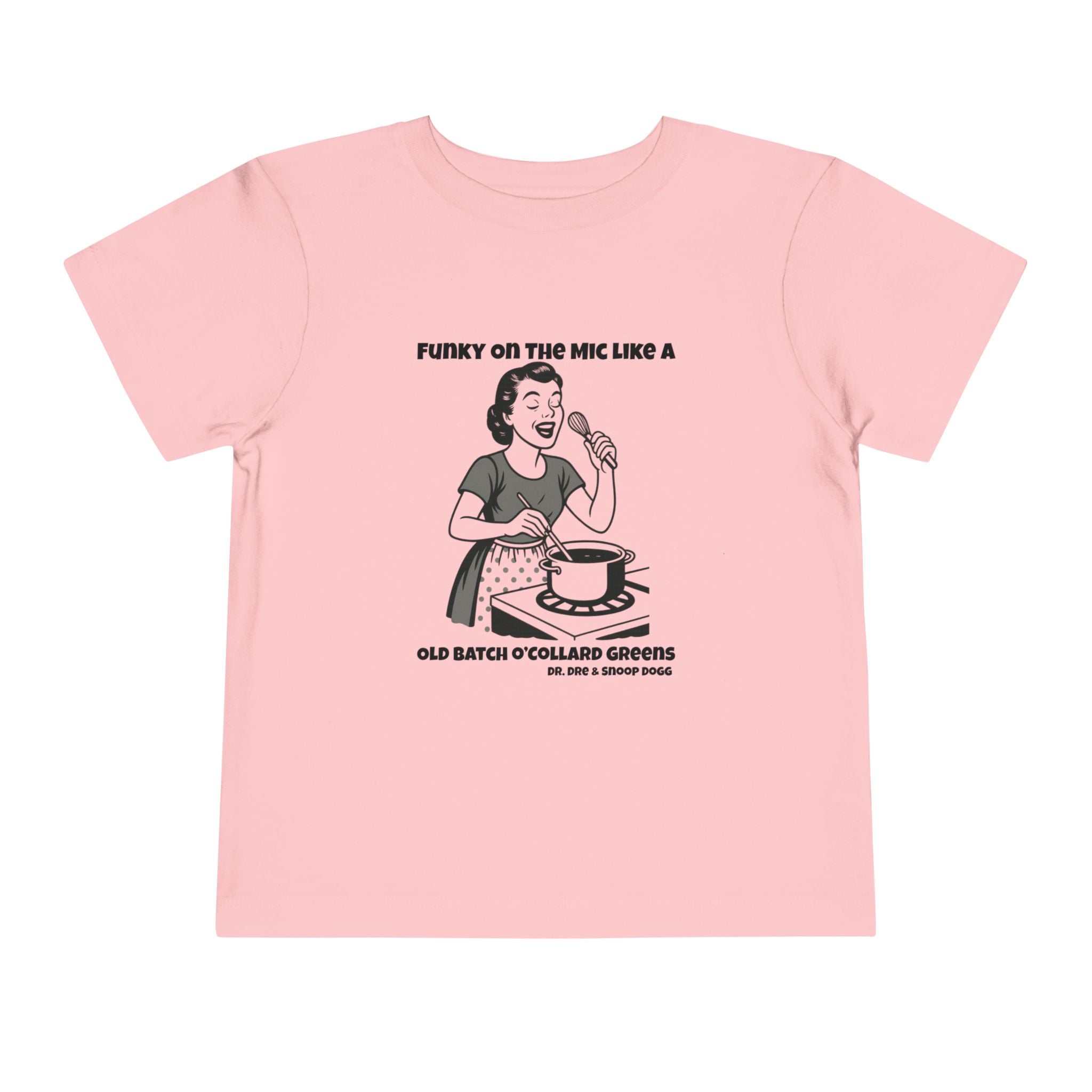 Toddler Tee - Funky on the Mic - Retro Graphic Kids Shirt