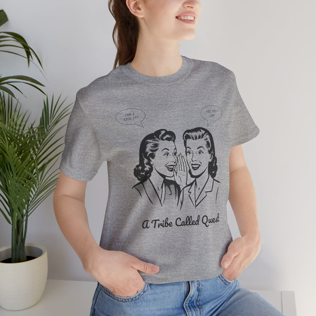 Can I Kick It? vintage 50s Housewife - hip-hop tribute (Unisex Tee)