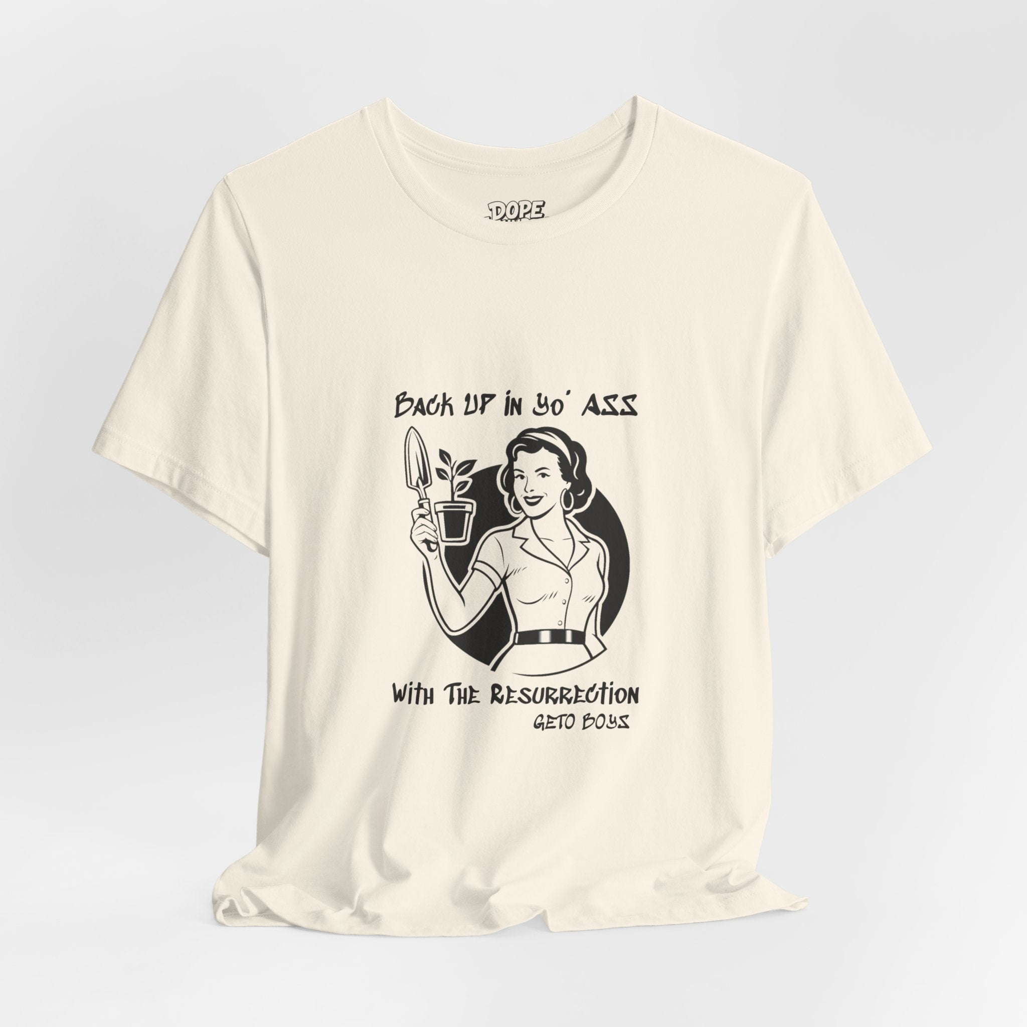 Geto Boys Music Mash-up/ Vintage 50s Housewife - "Resurrection" Unisex Tee