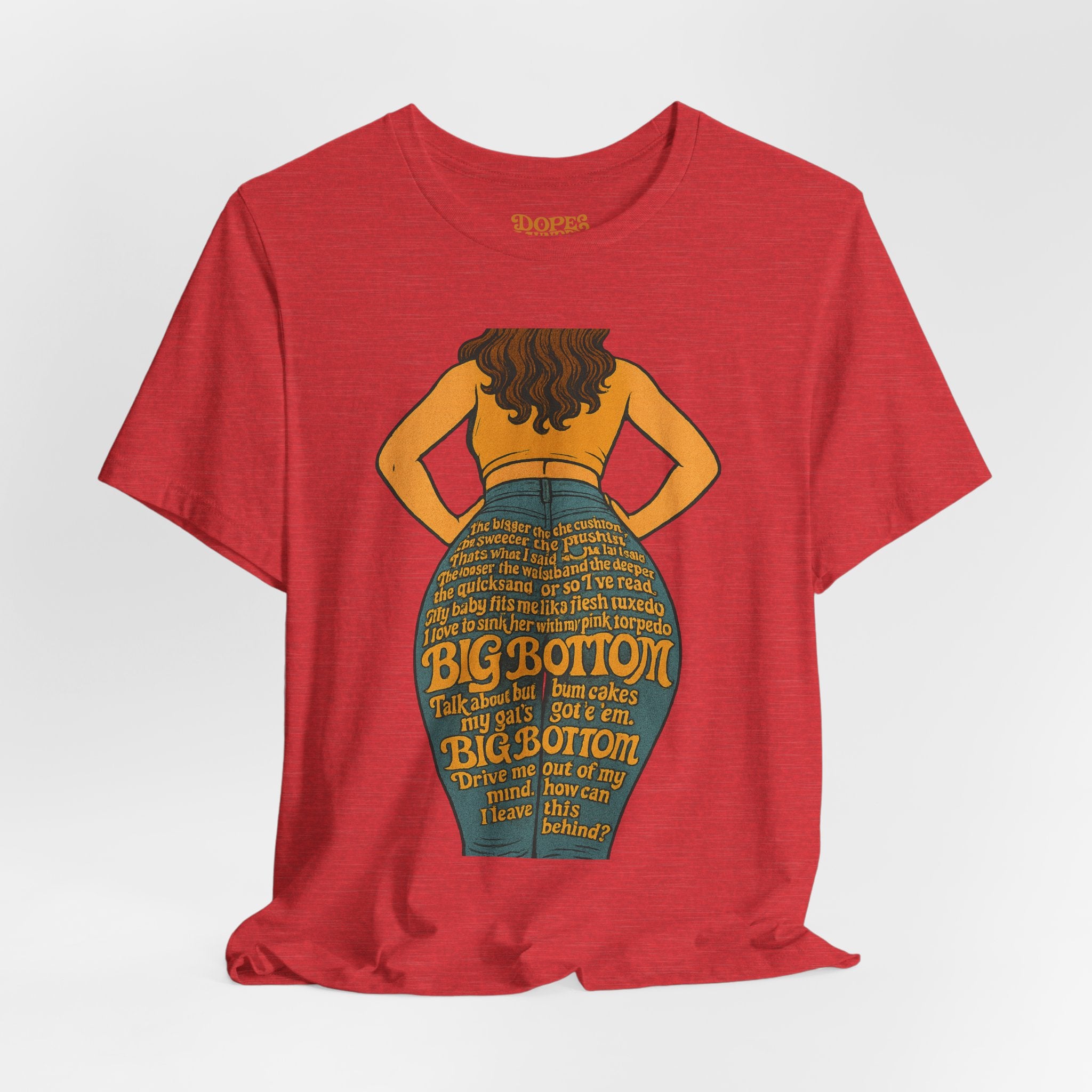 Big Bottom Tee — Funny Graphic T-Shirt