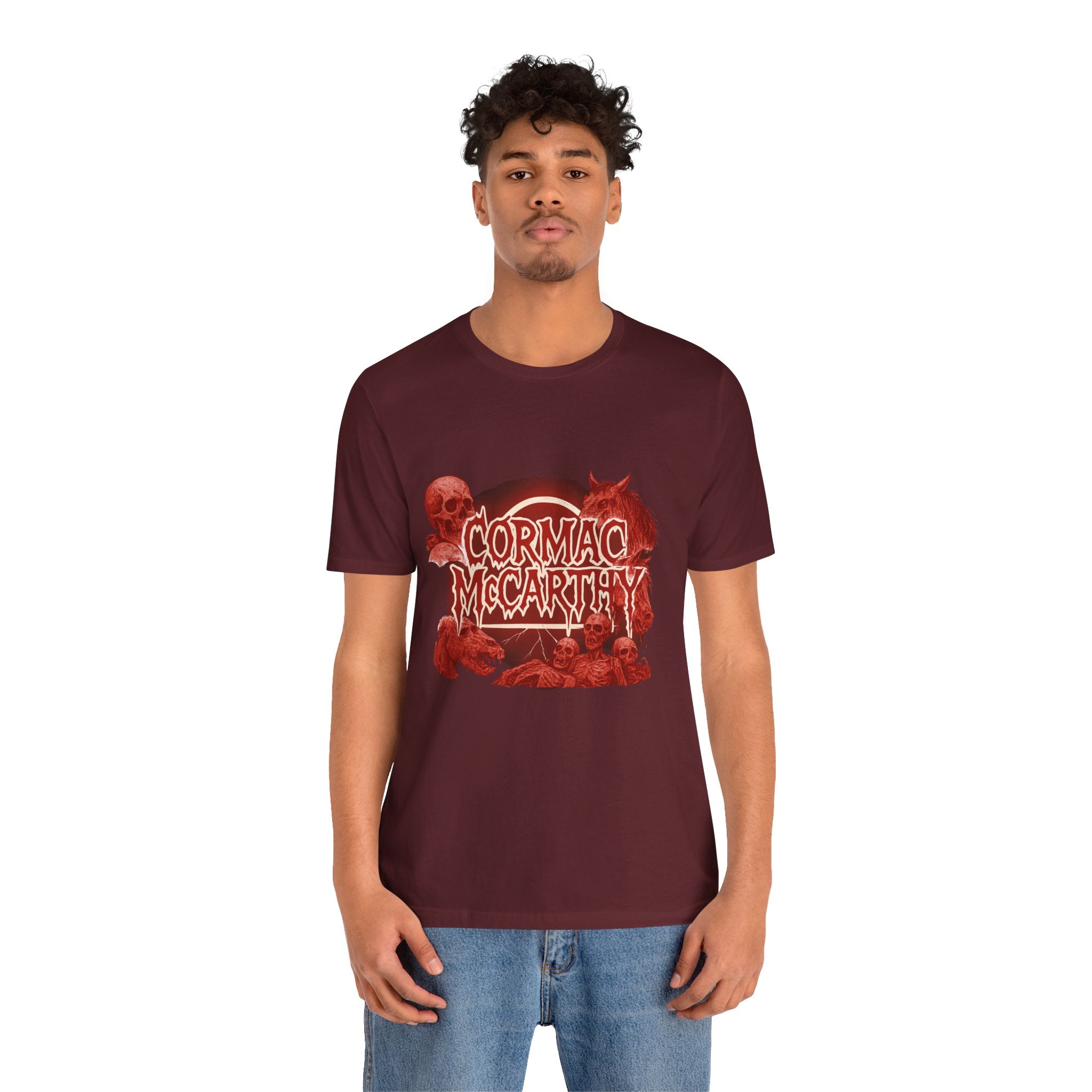 Cormac McCarthy Death Metal Tee — Band-Style Graphic T-Shirt