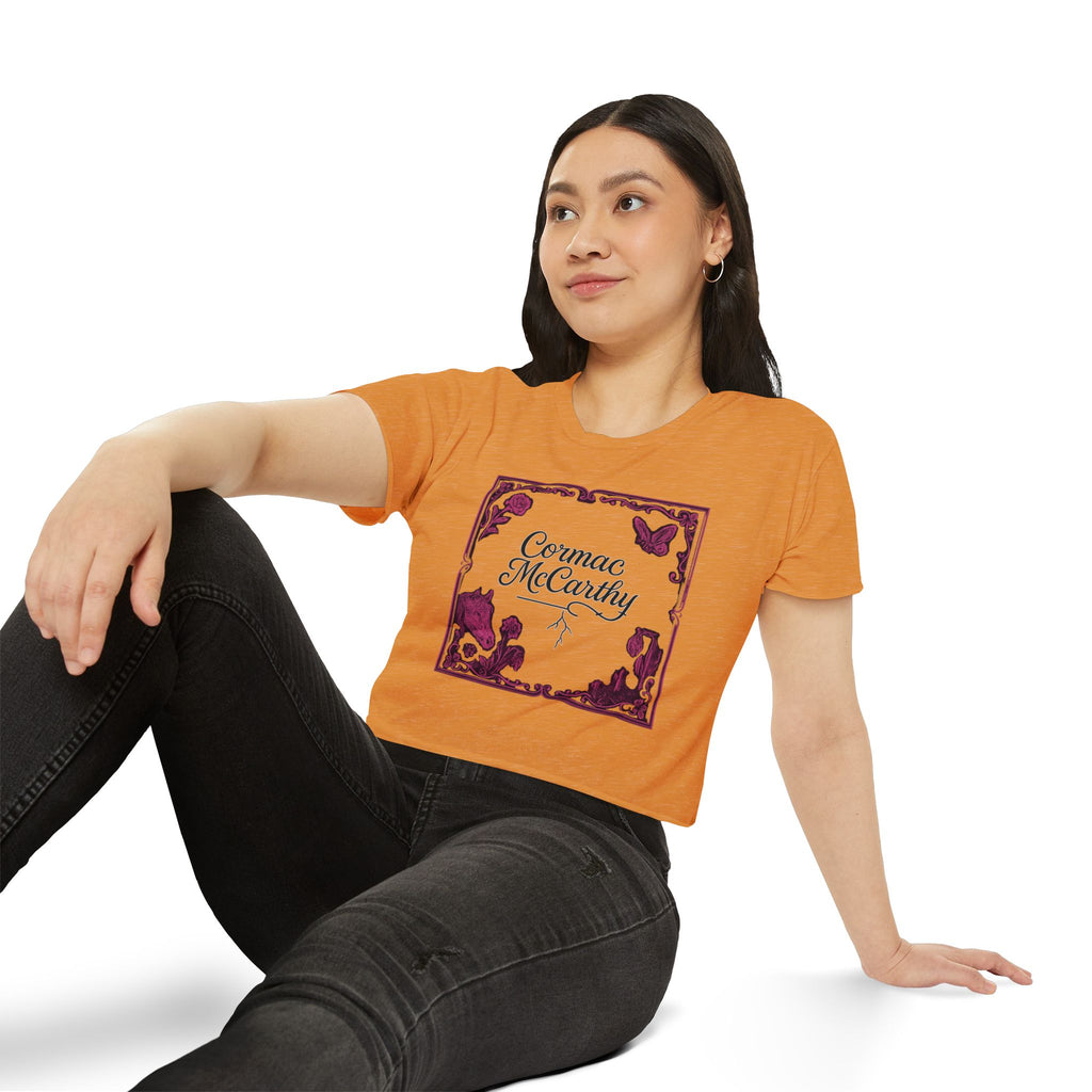 Corman McCarthy Festival Women's Graphic Crop Top