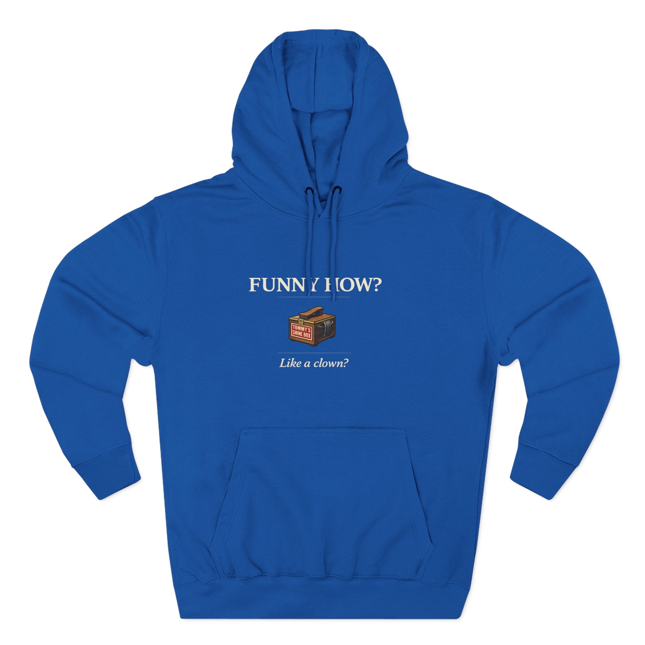 Funny How? Bamboo Lounge Hoodie — Cozy Graphic Fleece Pullover
