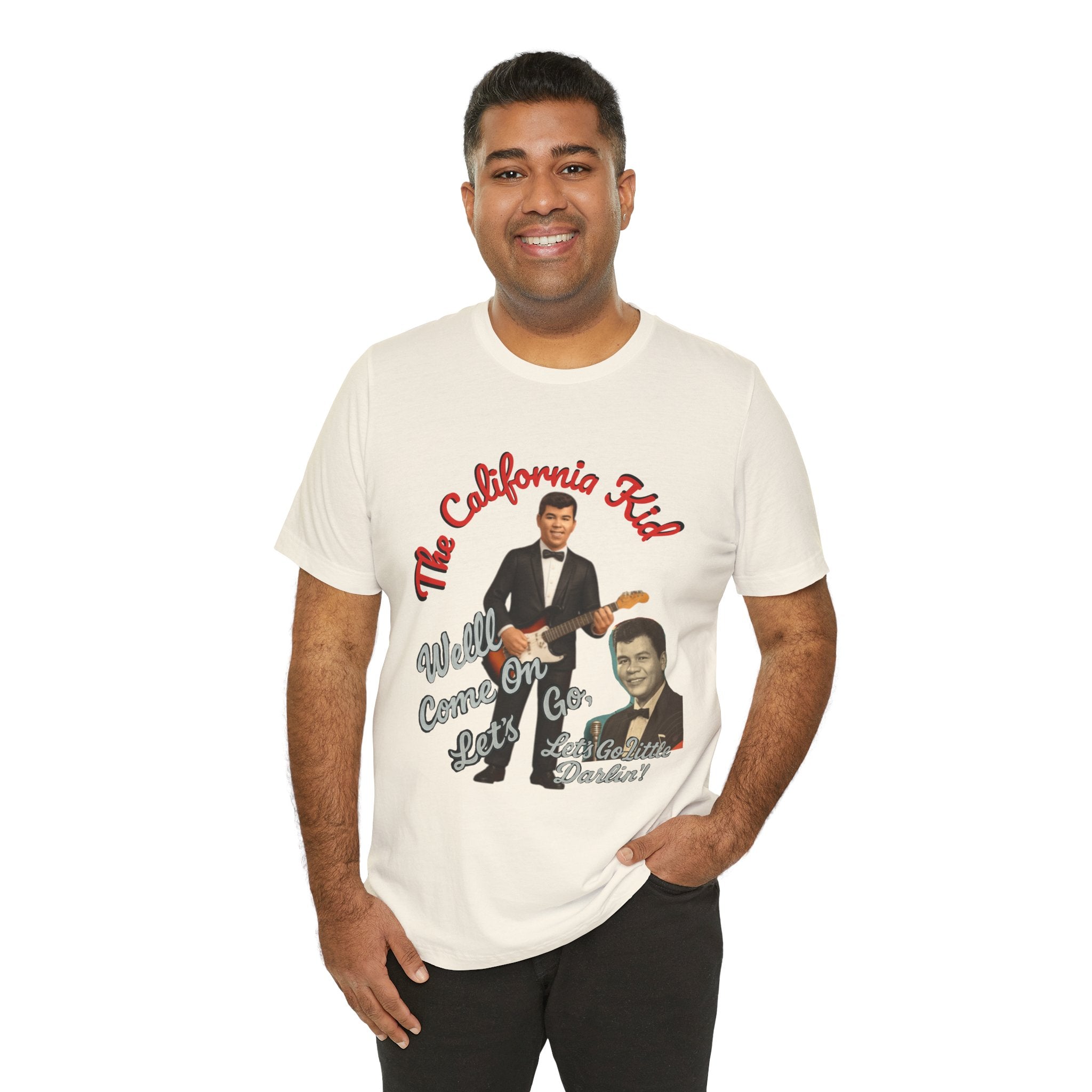 Ritchie Valens -  Rock n' Roll Legends Retro Music T-Shirt, unisex tee