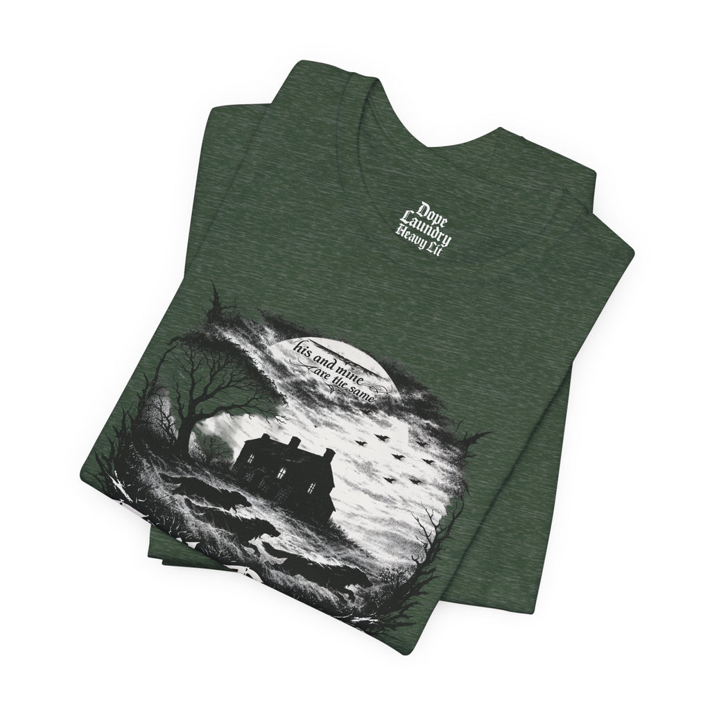 Emily Brontë Vintage Heavy Metal Graphic Tee — Literary Goth T-Shirt