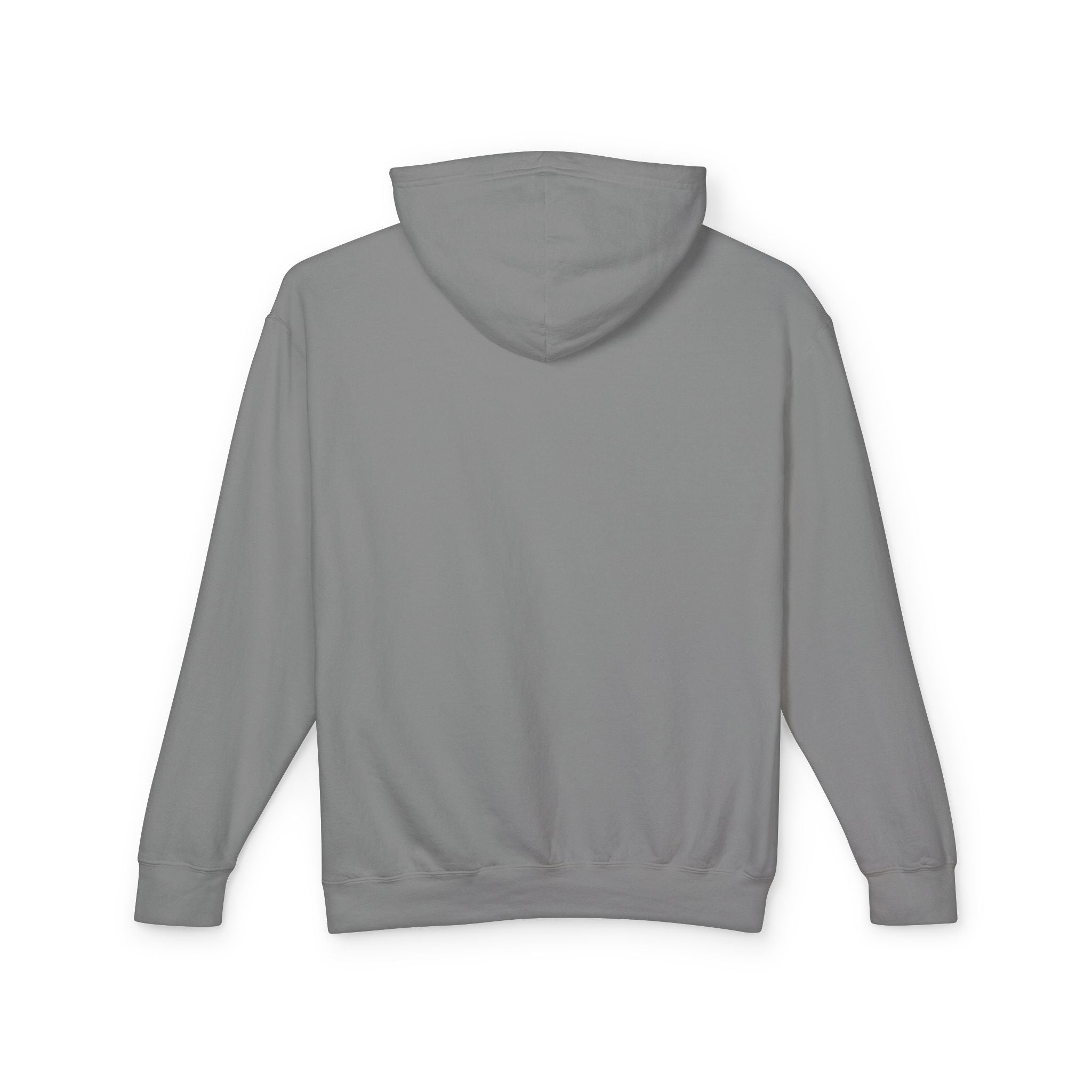 Vintage Newspaper Graphic Hoodie — "cold silence has a tendency to atrophy"