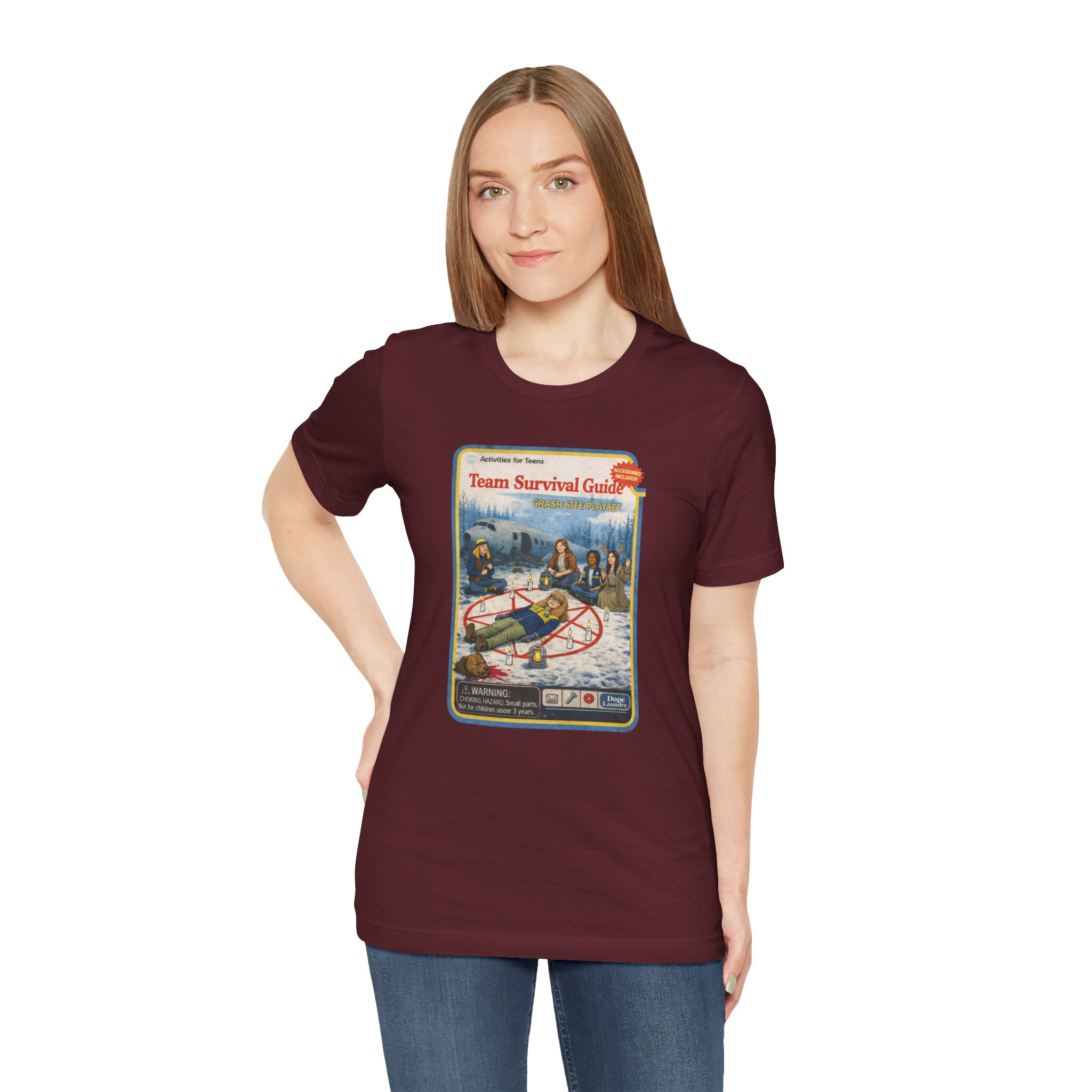 Yellowjackets "Team Survival Guide" Vintage TV Show Tee