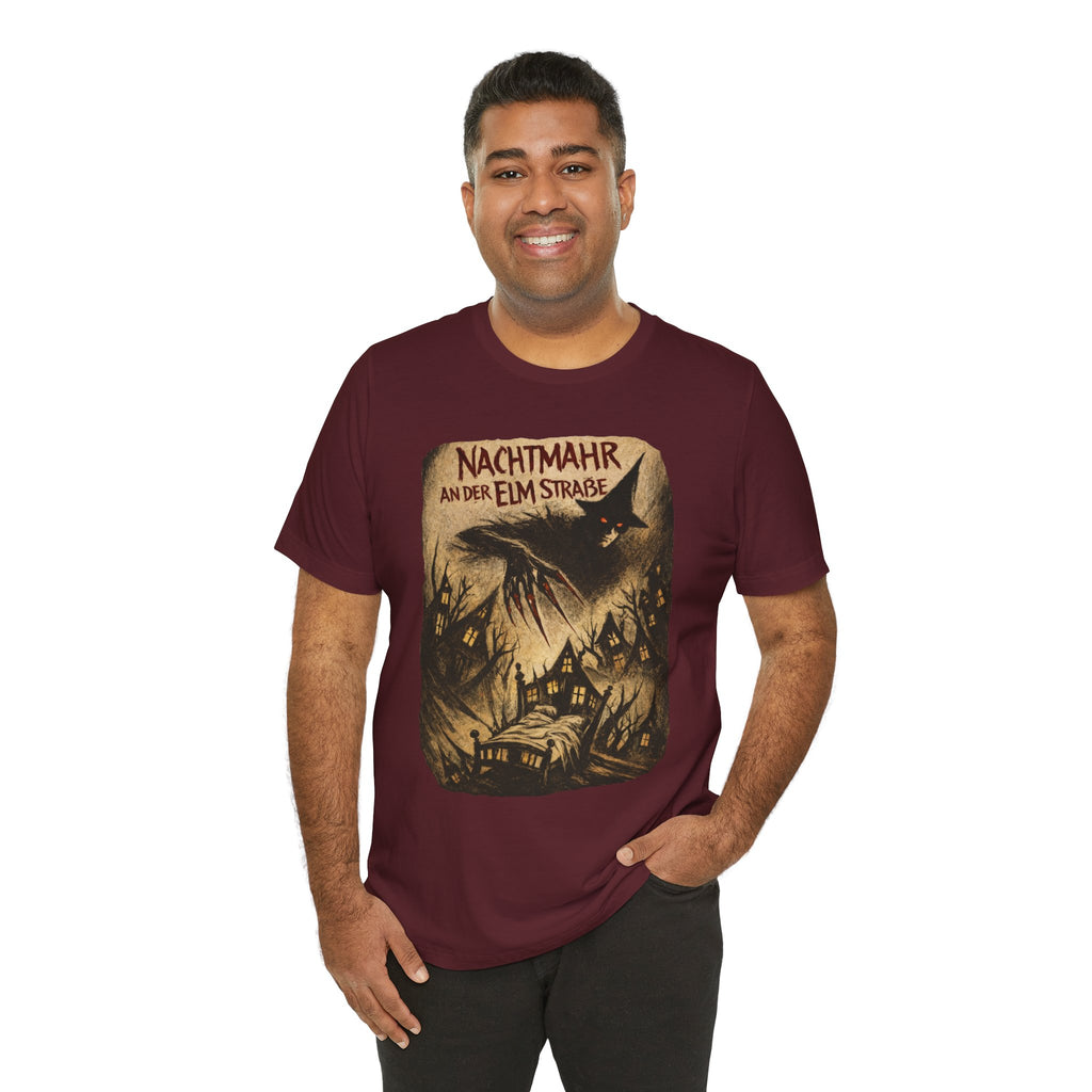 Nightmare on Elm Street Massacre Horror T-Shirt — German Expressionist Style