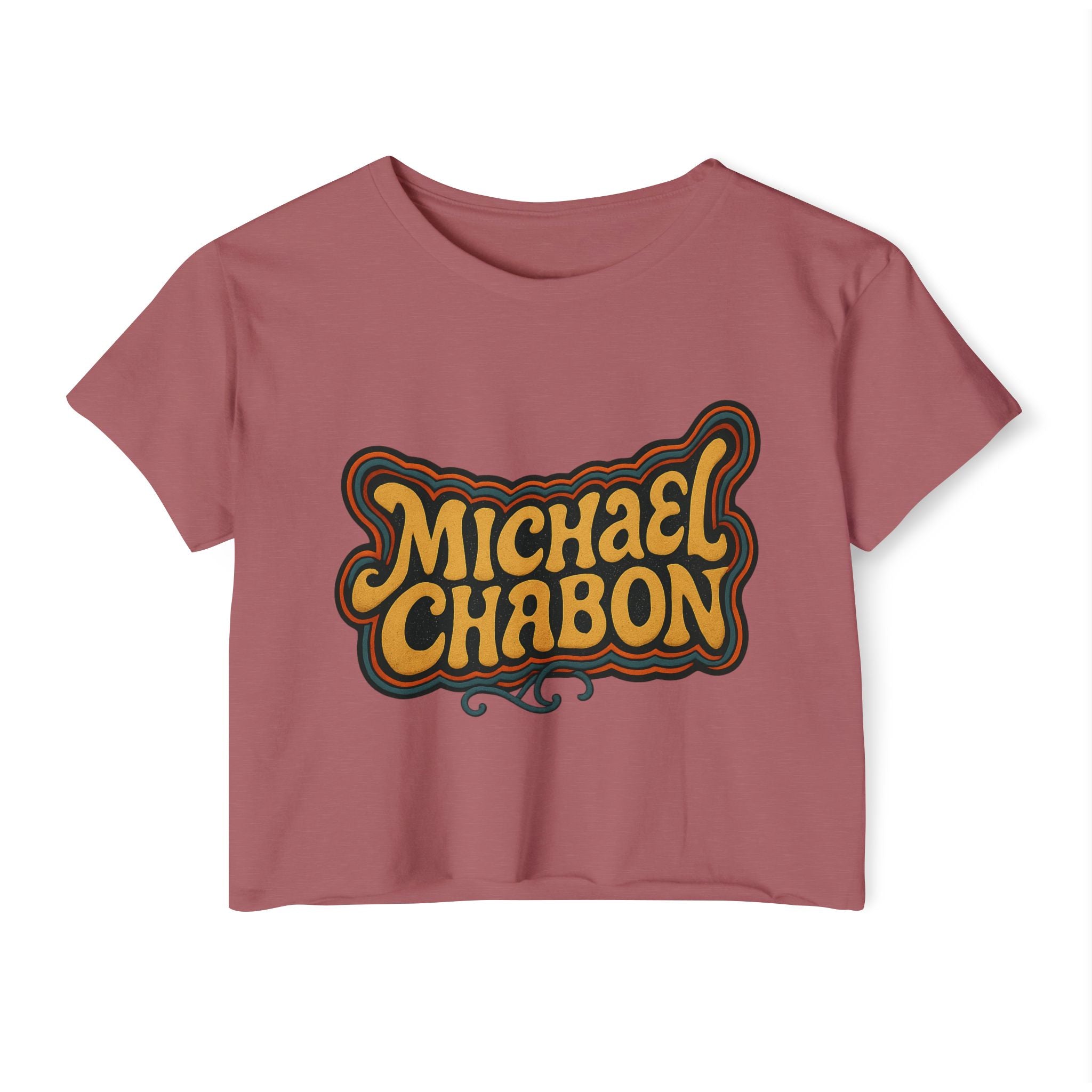 Michael Chabon Prog-Rock Festival Women's Crop Top