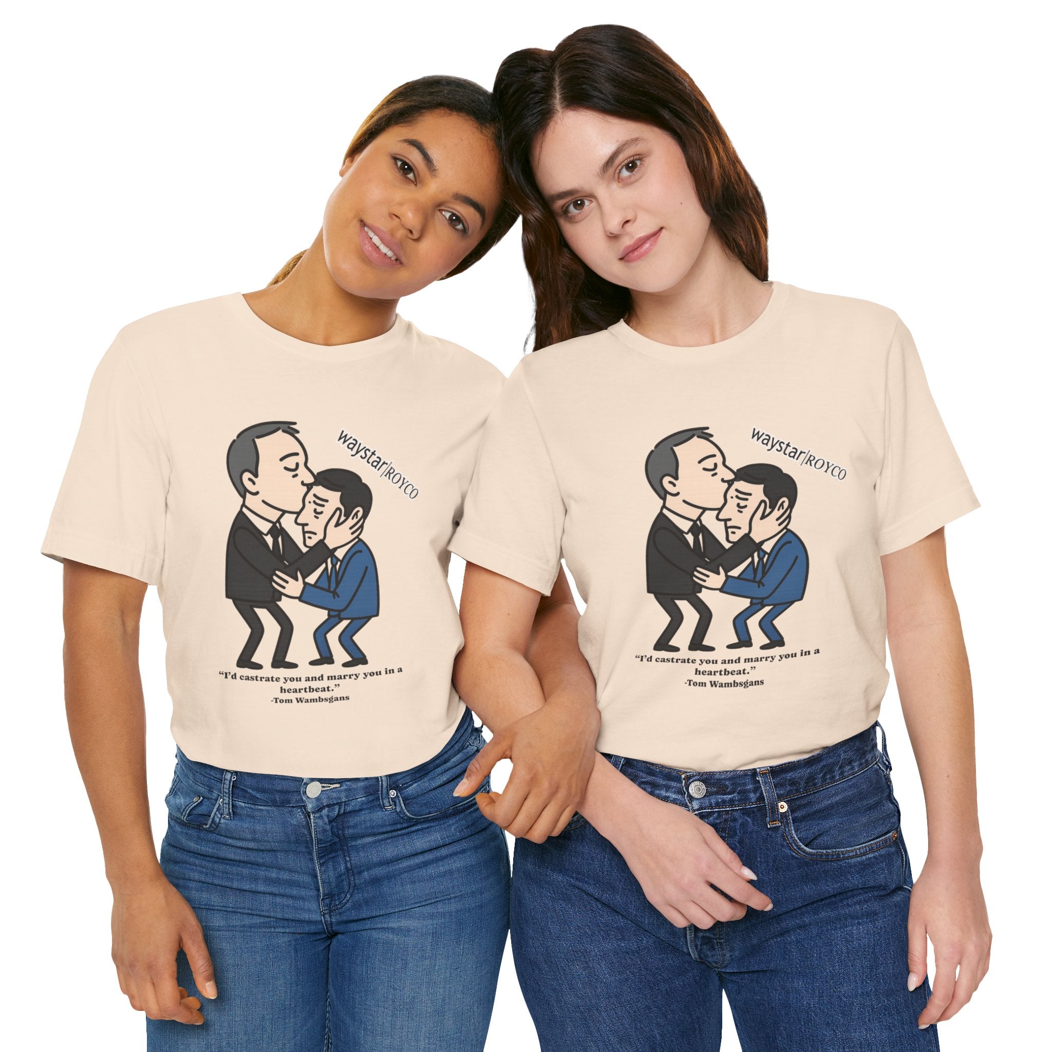 Tom & Cousin Greg 'Marry & Castrate' (Succession) - unisex jersey Tee