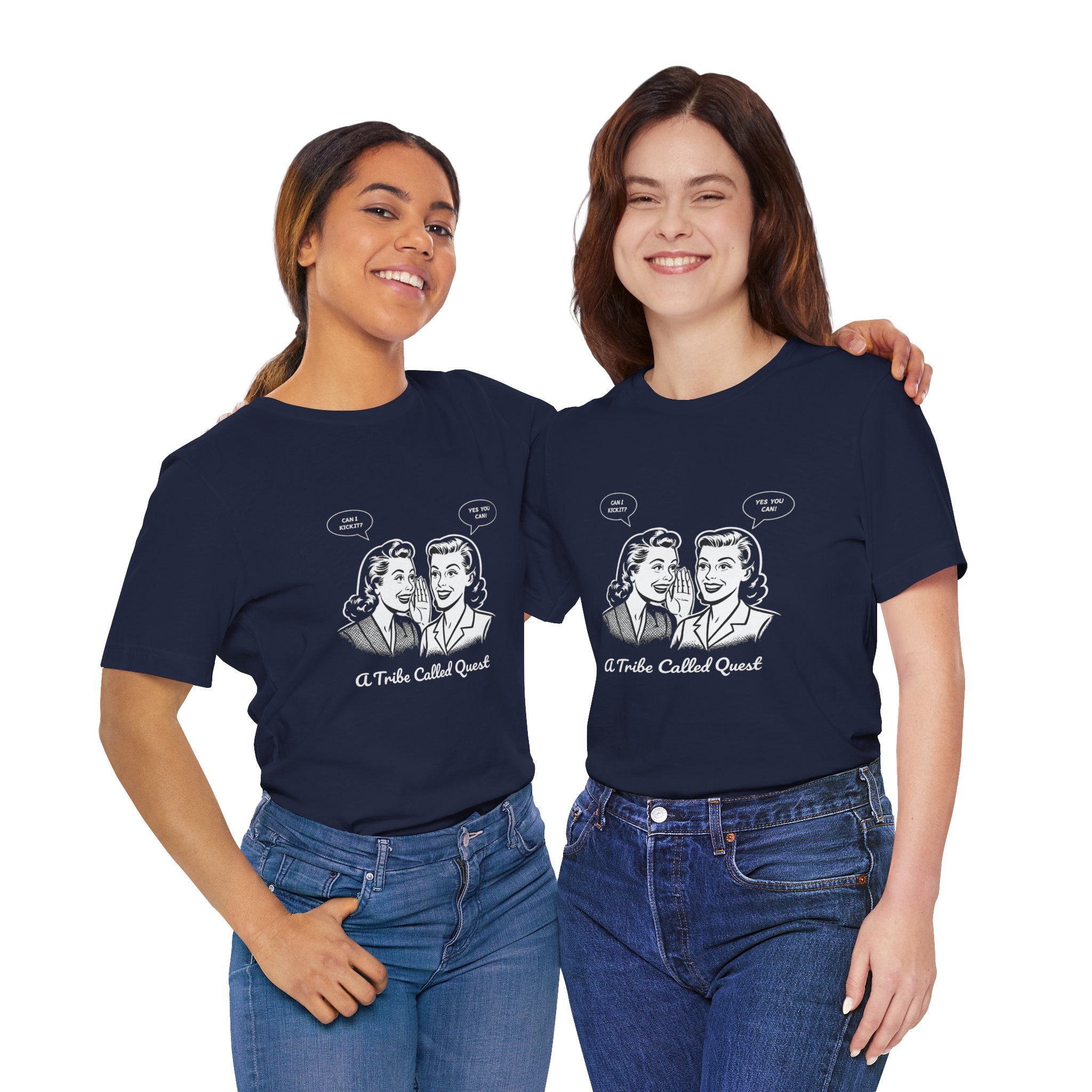 Can I Kick It? vintage 50s Housewife - hip-hop tribute (Unisex Tee)