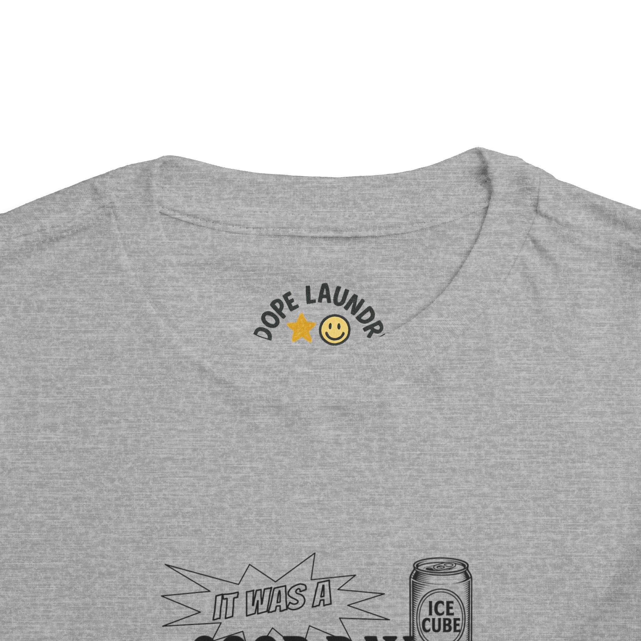 Toddler Tee - Ice Cube - It Was a Good Day - Retro Graphic Kids Shirt