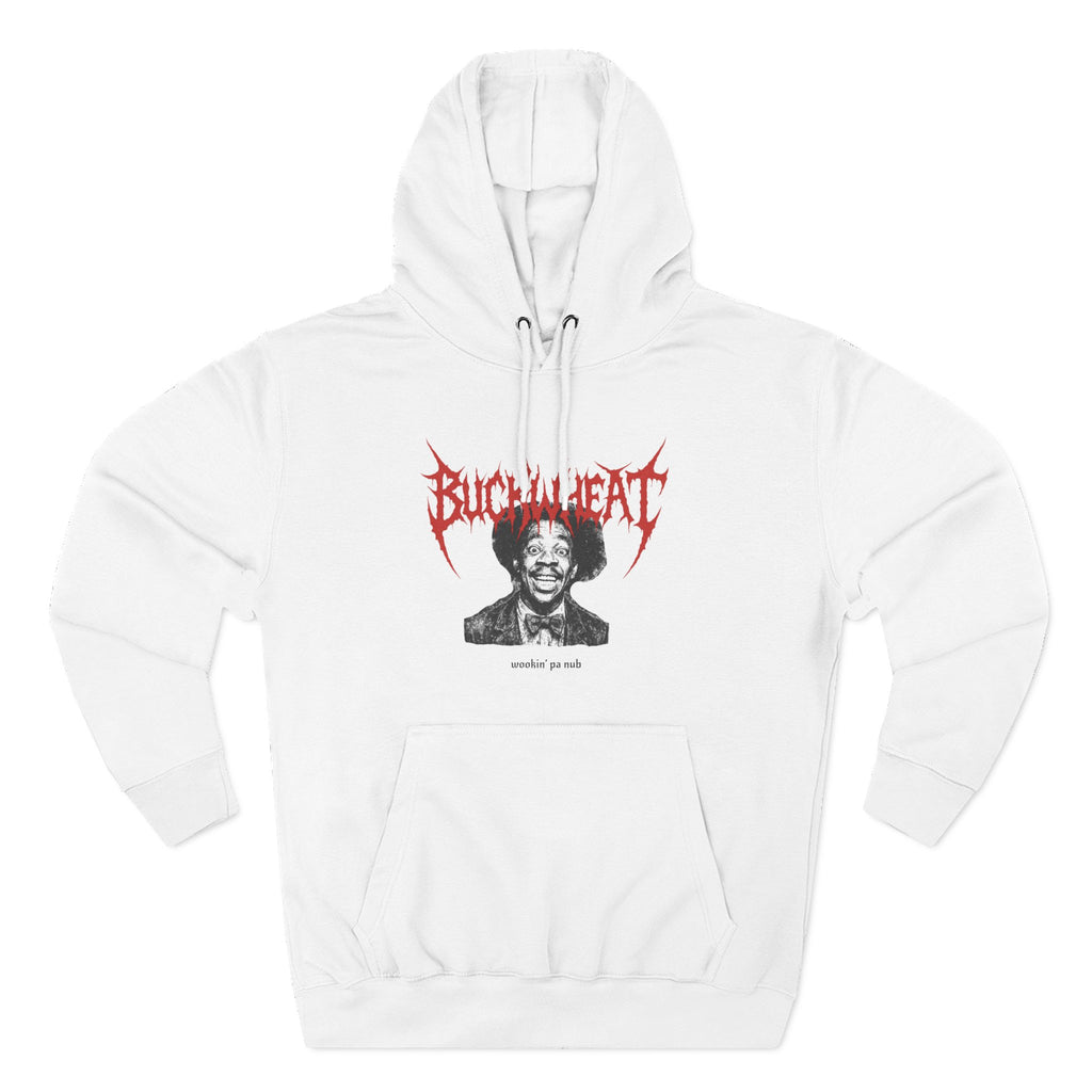 Buckwheat "Wookin' Pa Nub" Death Metal Inspired Fleece Hoodie (SNL, Eddie Murphy)