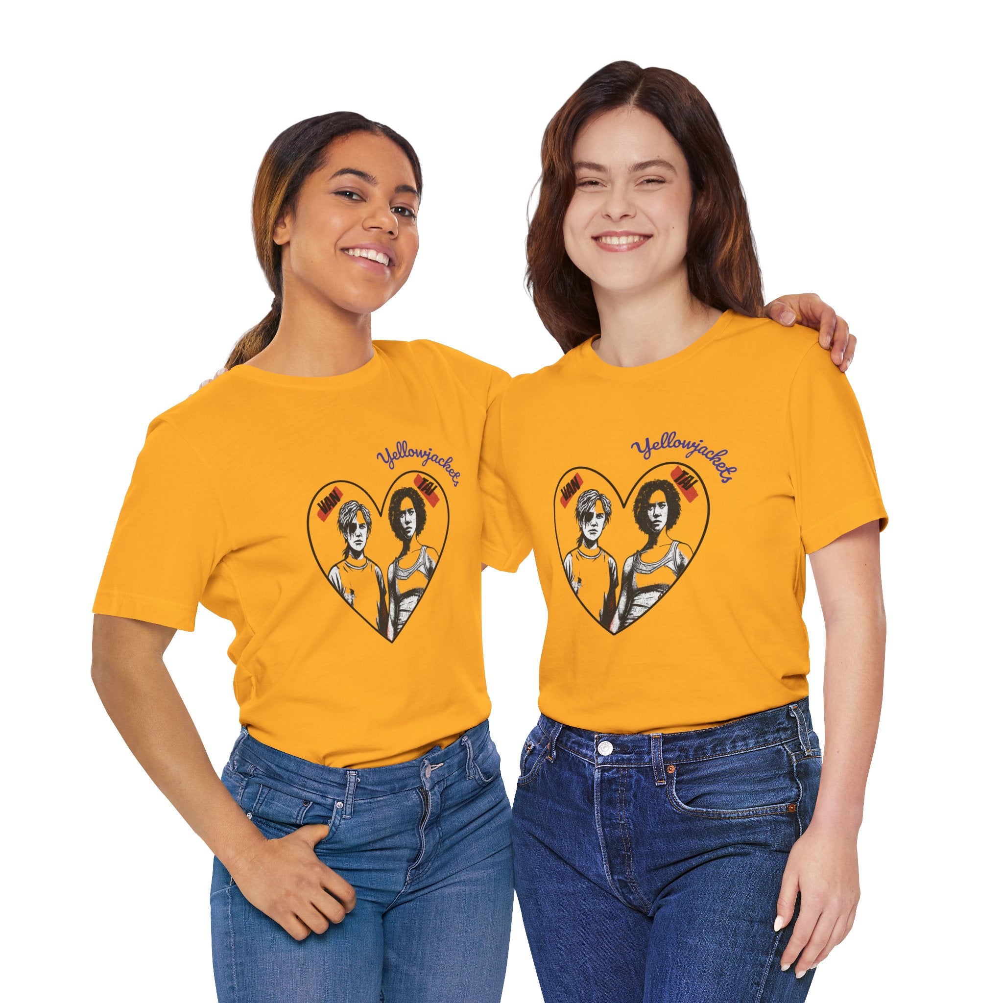 Van & Tai (Yellowjackets) - unisex jersey short sleeve tee (Yellowjackets tv series)