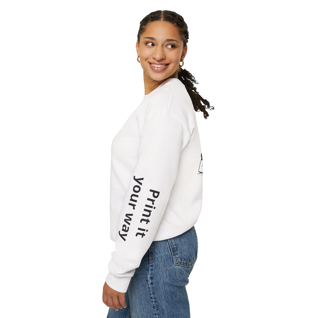 Custom 50th Birthday Crewneck Sweatshirt – Personalized "Your Name's 50th Birthday Crew" Design