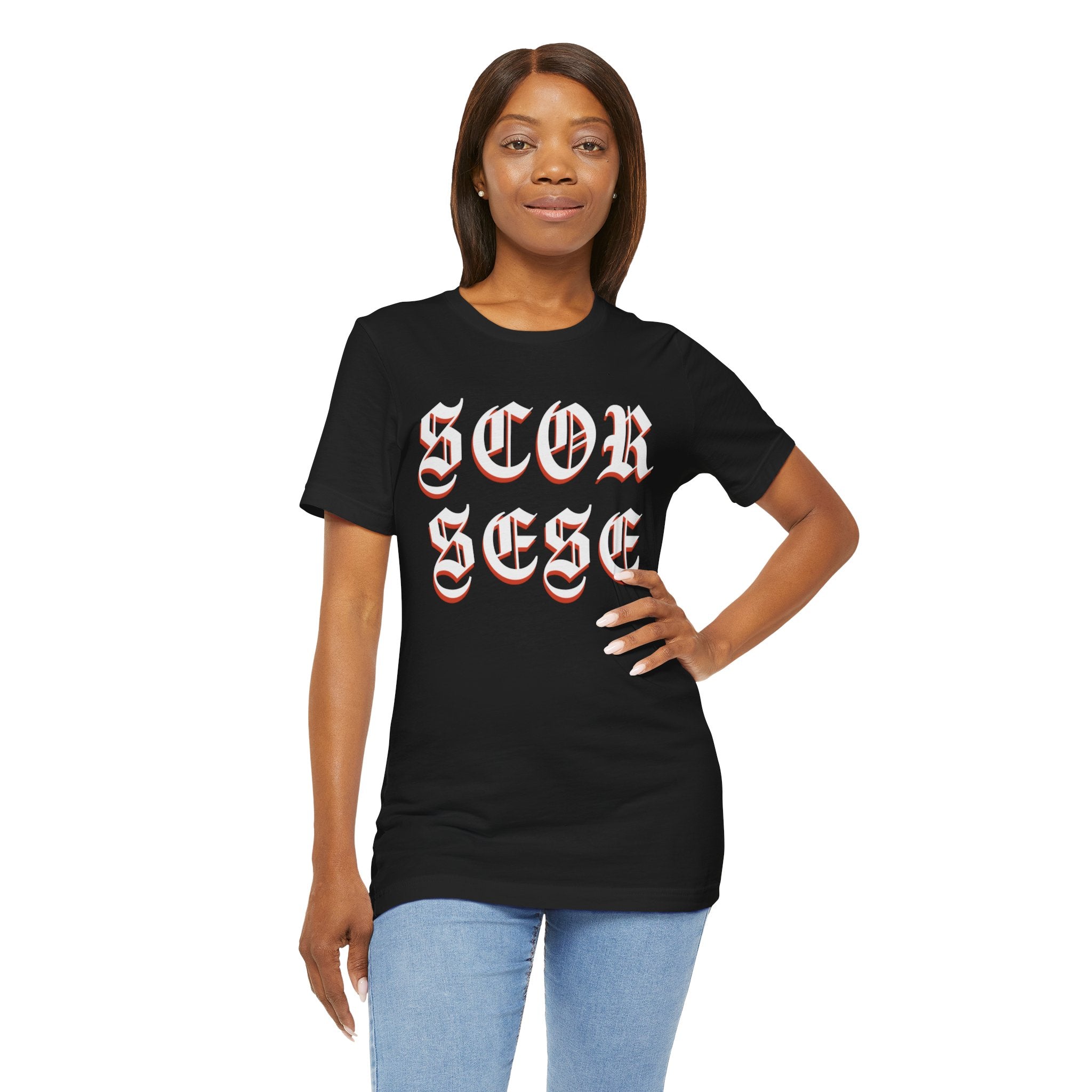 Scorsese Tribute - Old English Cult Movies Tee