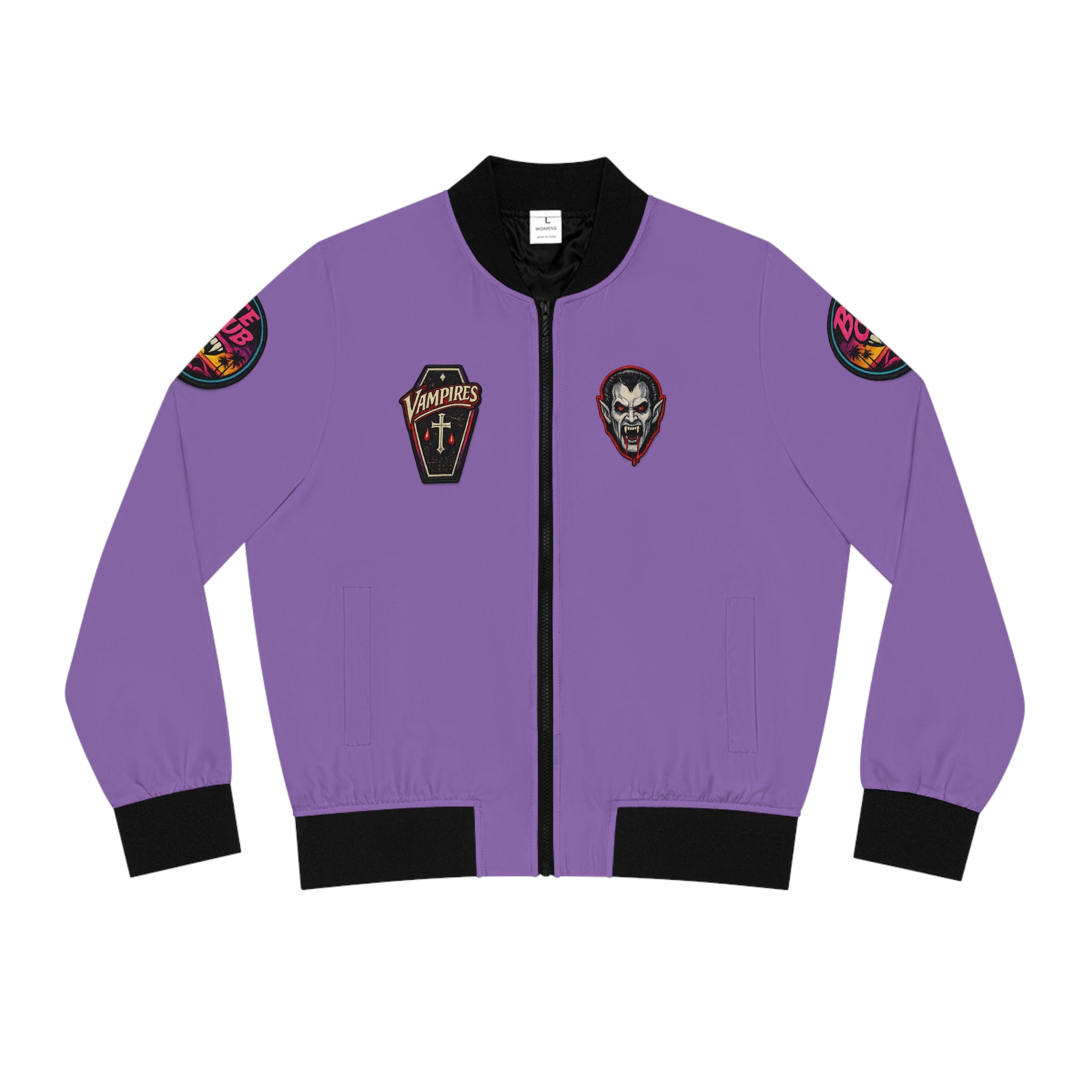 Dracula Castle 80s-Inspired Bomber Jacket