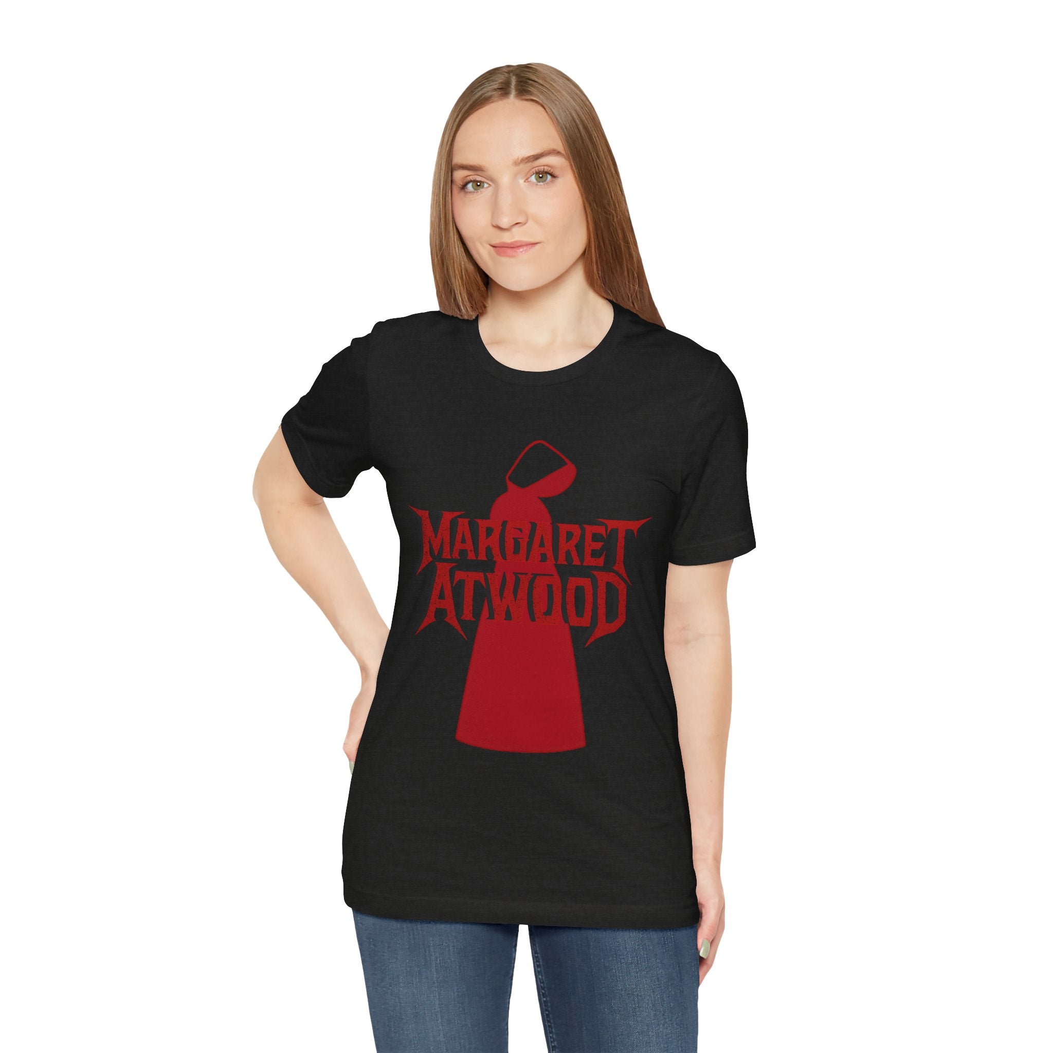 Margaret Atwood "Heavy Lit" Vintage Graphic T-Shirt