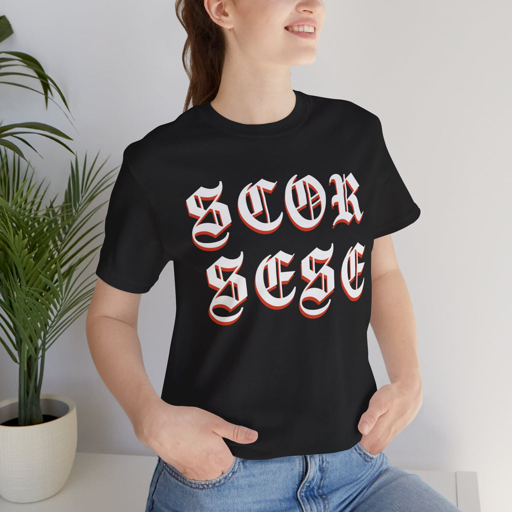 Scorsese Tribute - Old English Cult Movies Tee