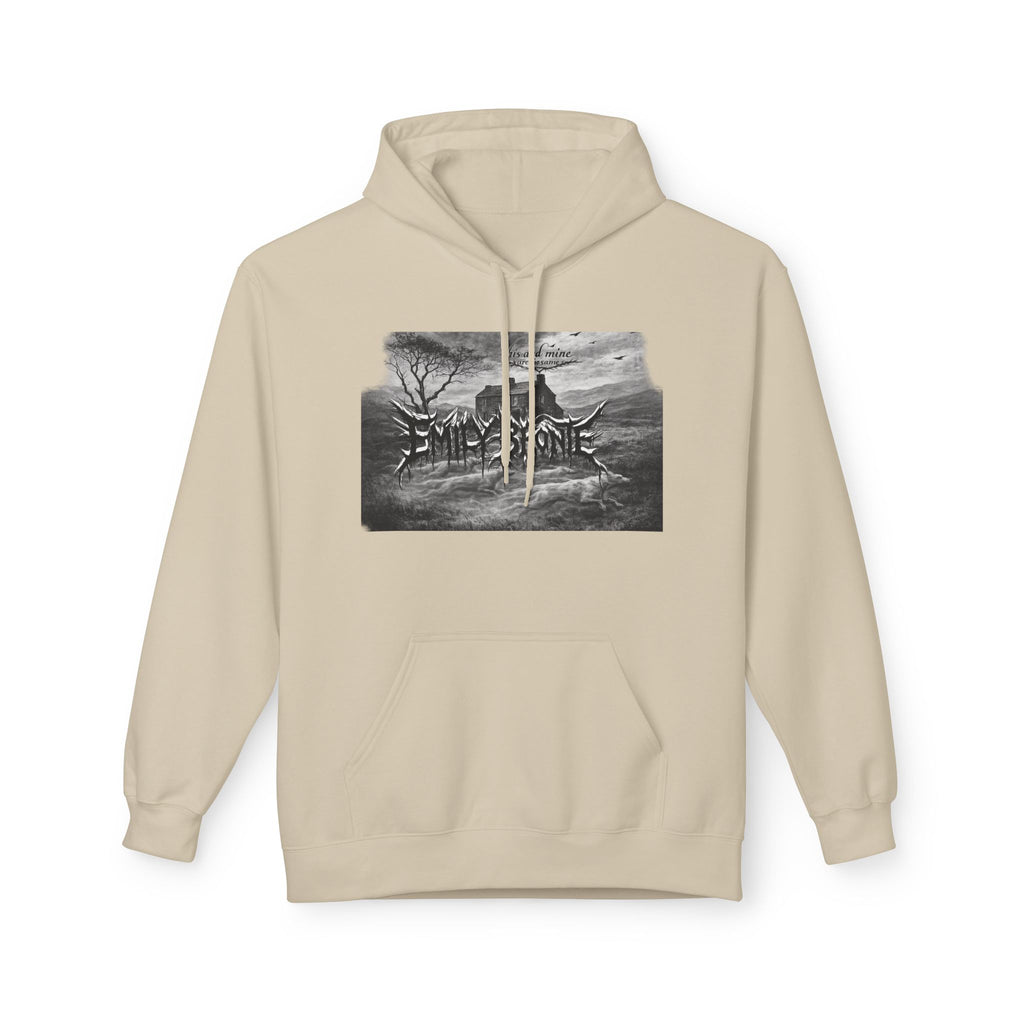 Emily Brontë Gothic Landscape Hoodie — Moody Literary Pullover