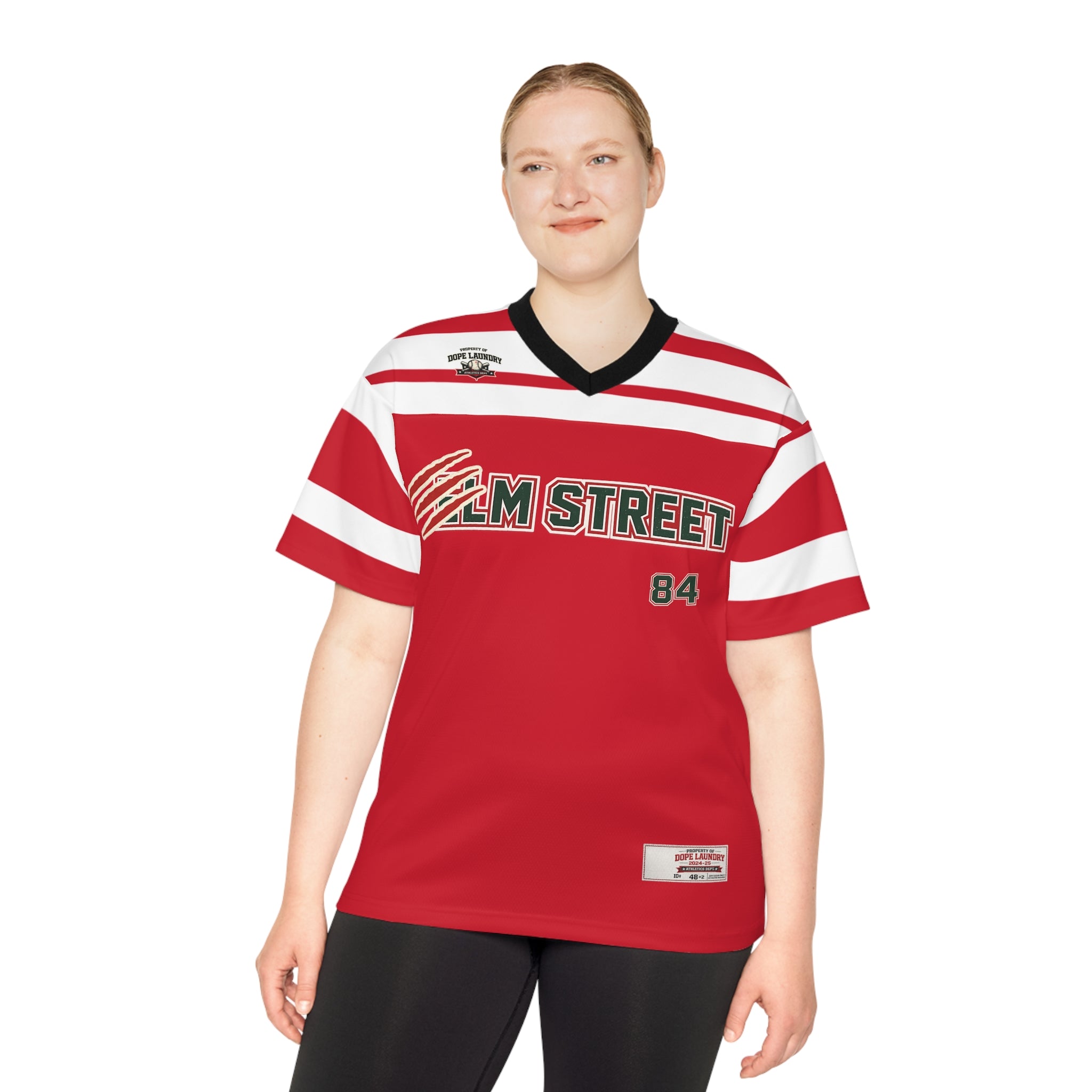 Krueger 84 Elm Street Football Jersey