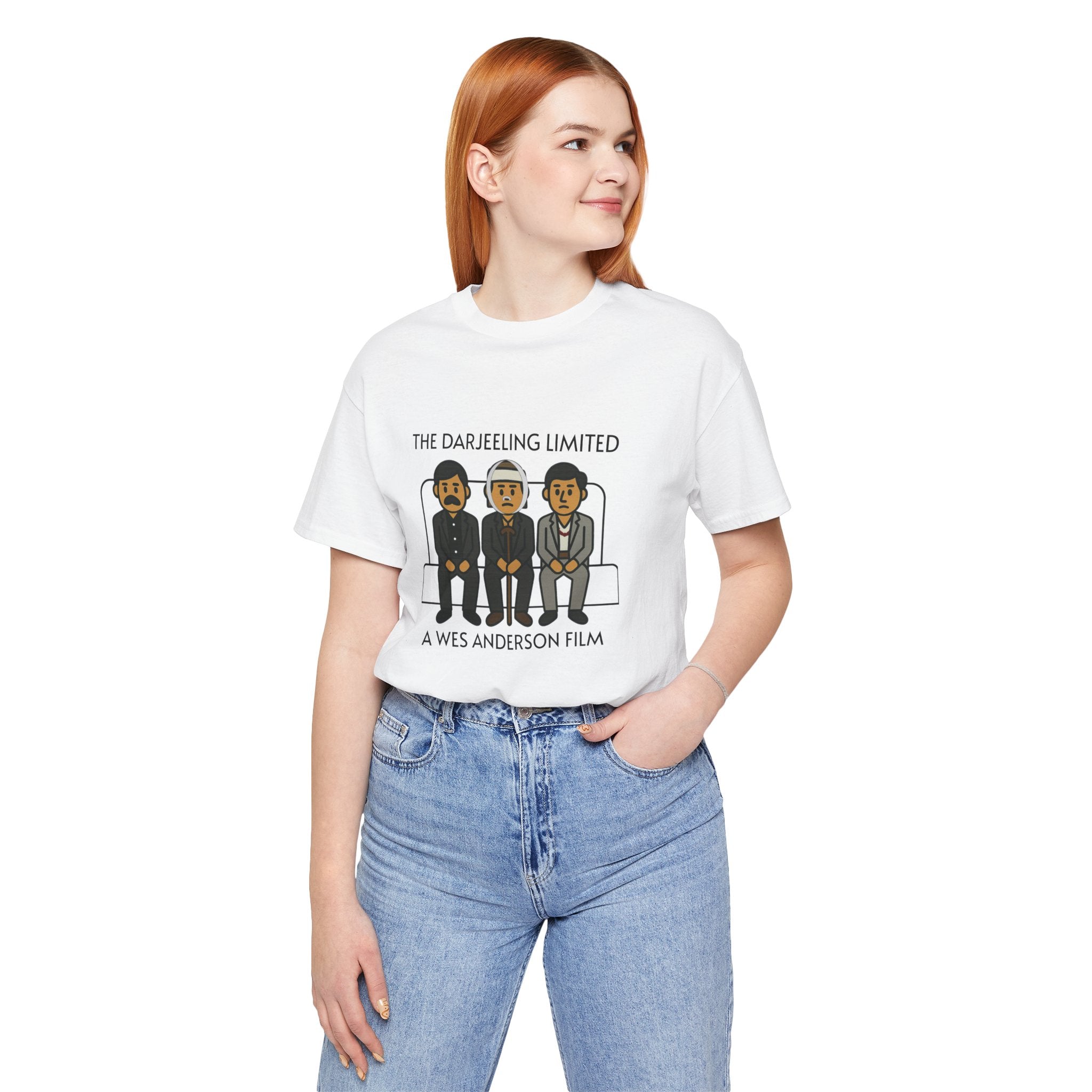 "The Darjeeling Limited" unisex jersey short sleeve tee (A Wes Anderson Film)